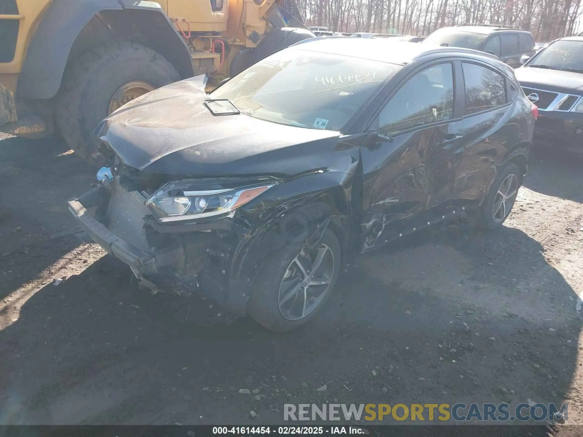 2 fotografías del automóvil dañado 3CZRU6H56NM701820 HONDA HR-V 2022