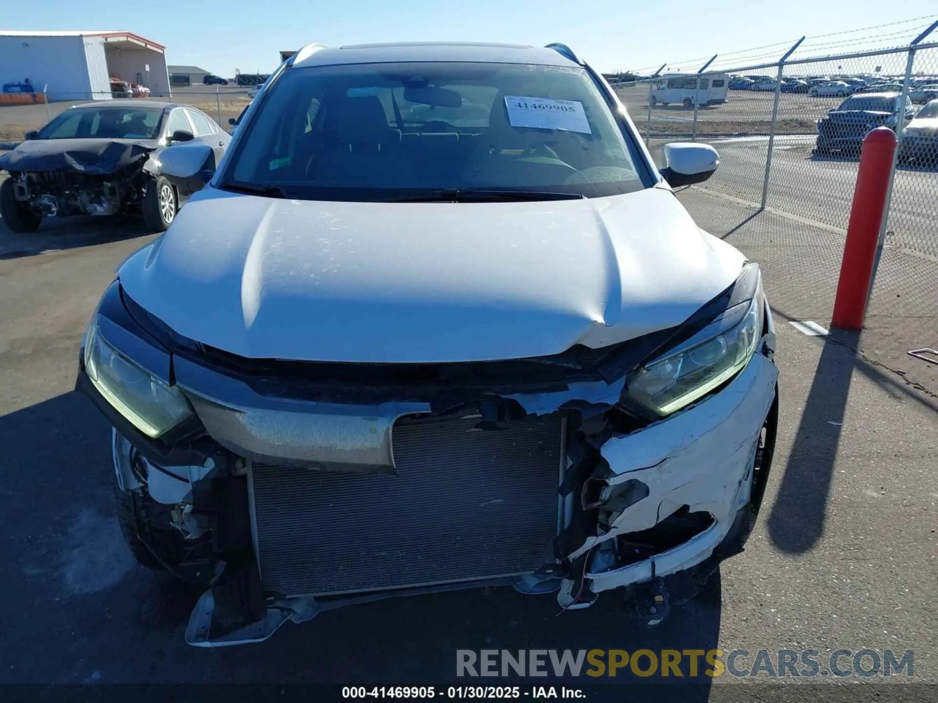 12 fotografías del automóvil dañado 3CZRU6H56NM719119 HONDA HR-V 2022
