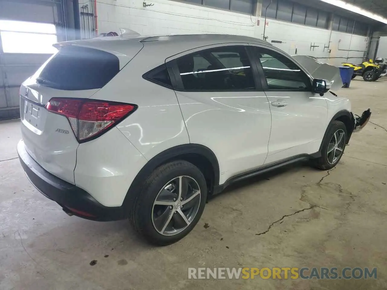 3 fotografías del automóvil dañado 3CZRU6H56NM760835 HONDA HR-V 2022