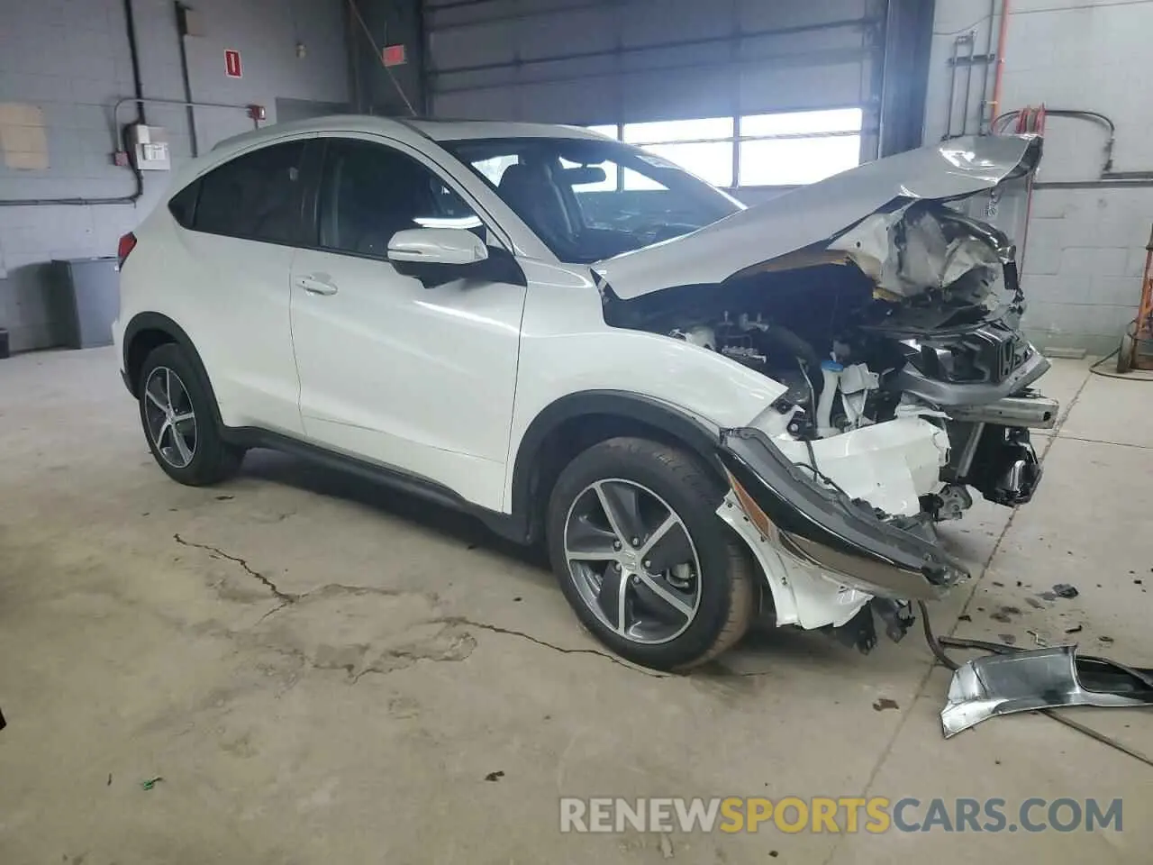 4 fotografías del automóvil dañado 3CZRU6H56NM760835 HONDA HR-V 2022