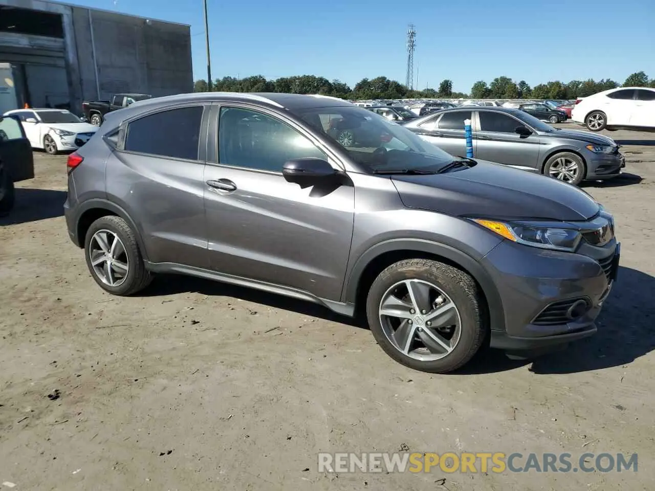 4 fotografías del automóvil dañado 3CZRU6H56NM773164 HONDA HR-V 2022
