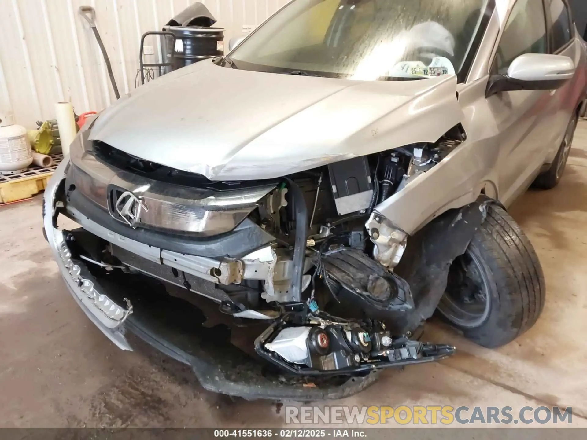 6 fotografías del automóvil dañado 3CZRU6H56NM774699 HONDA HR-V 2022