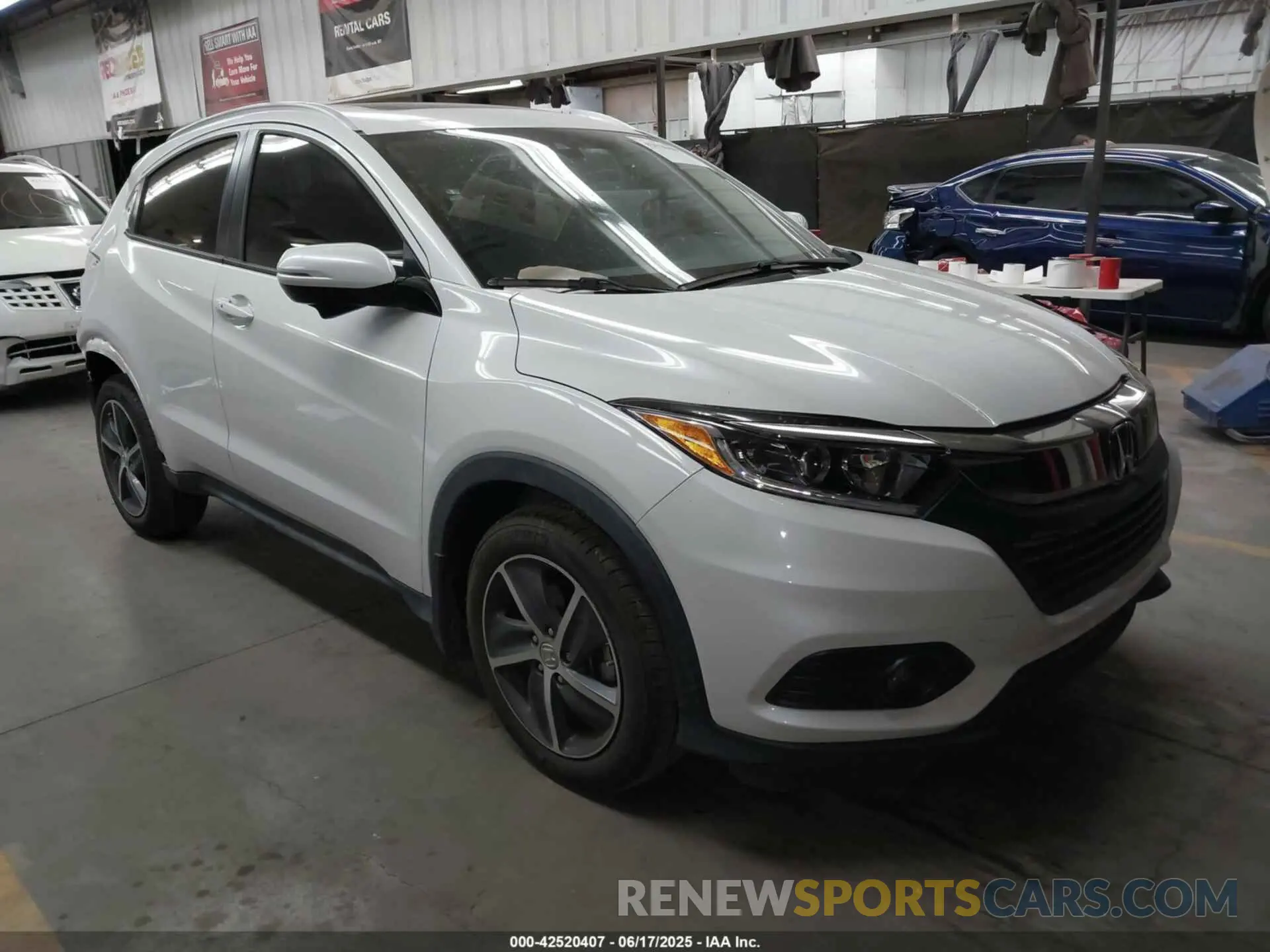 1 fotografías del automóvil dañado 3CZRU6H57NM730372 HONDA HR-V 2022