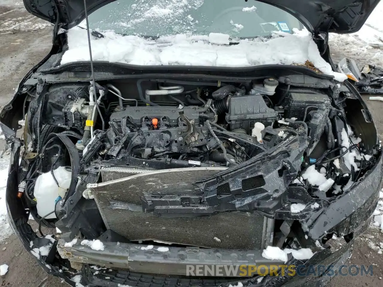 12 fotografías del automóvil dañado 3CZRU6H58NM717257 HONDA HR-V 2022