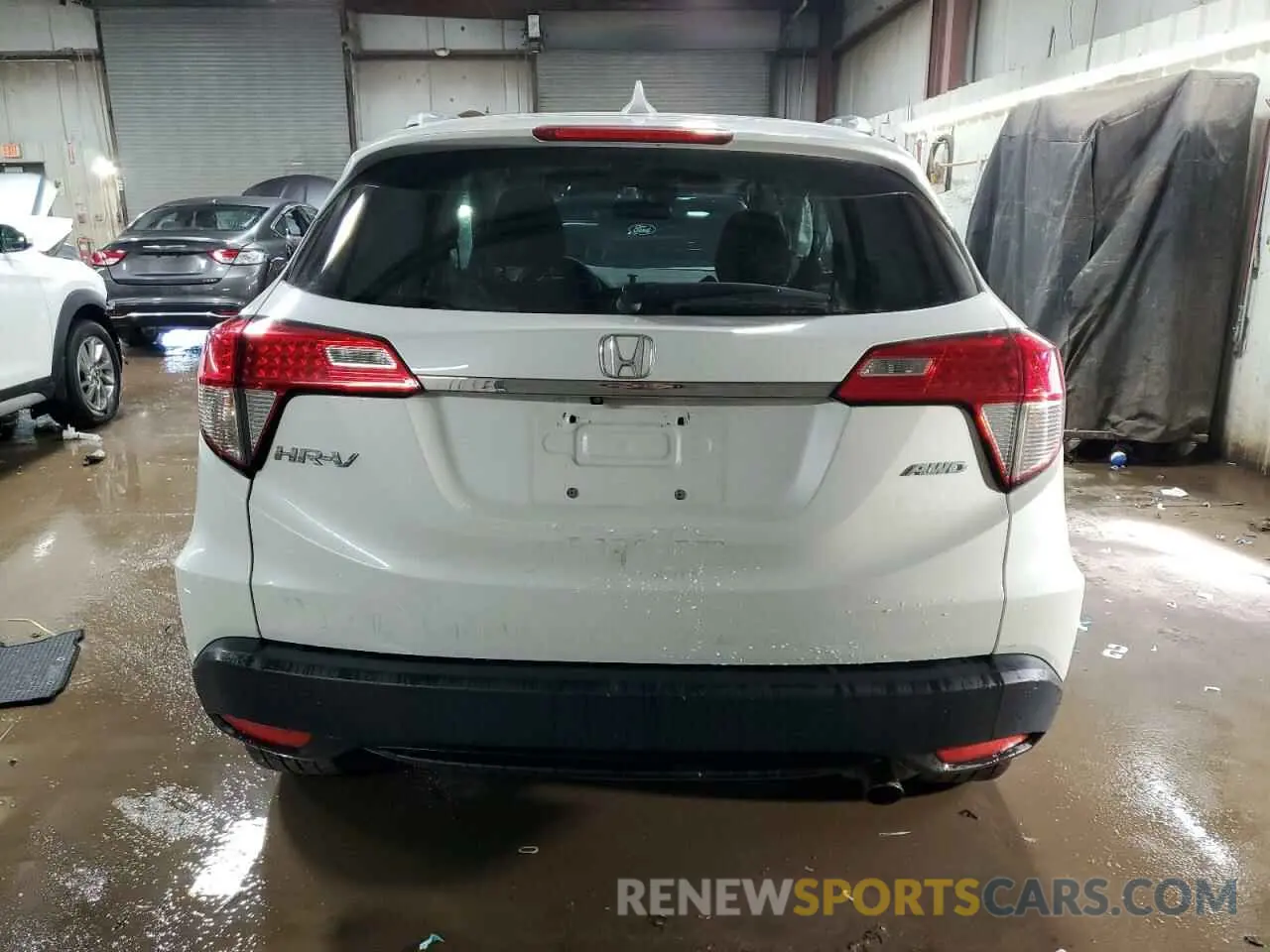 6 fotografías del automóvil dañado 3CZRU6H59NM729336 HONDA HR-V 2022