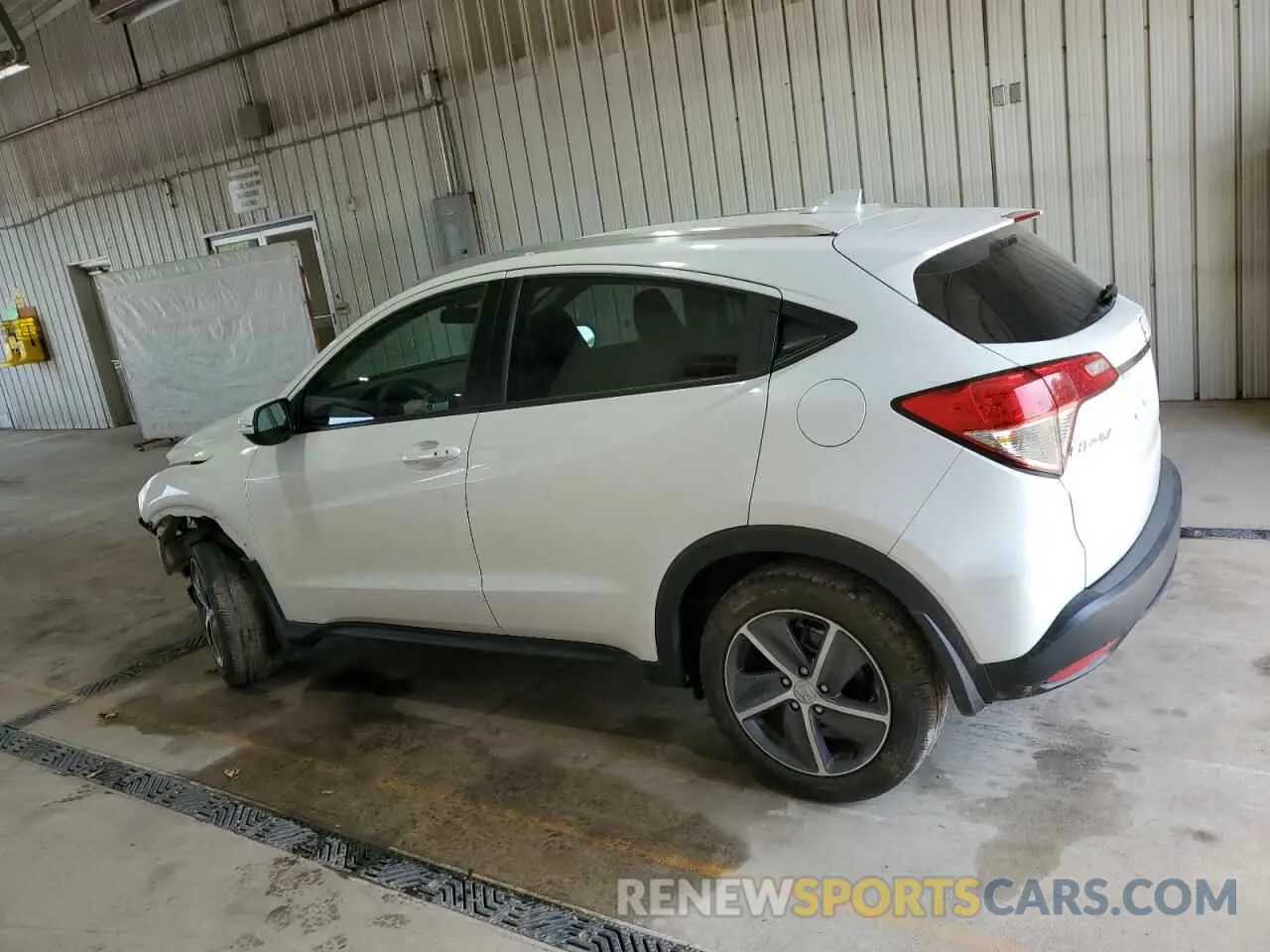 2 fotografías del automóvil dañado 3CZRU6H59NM739722 HONDA HR-V 2022