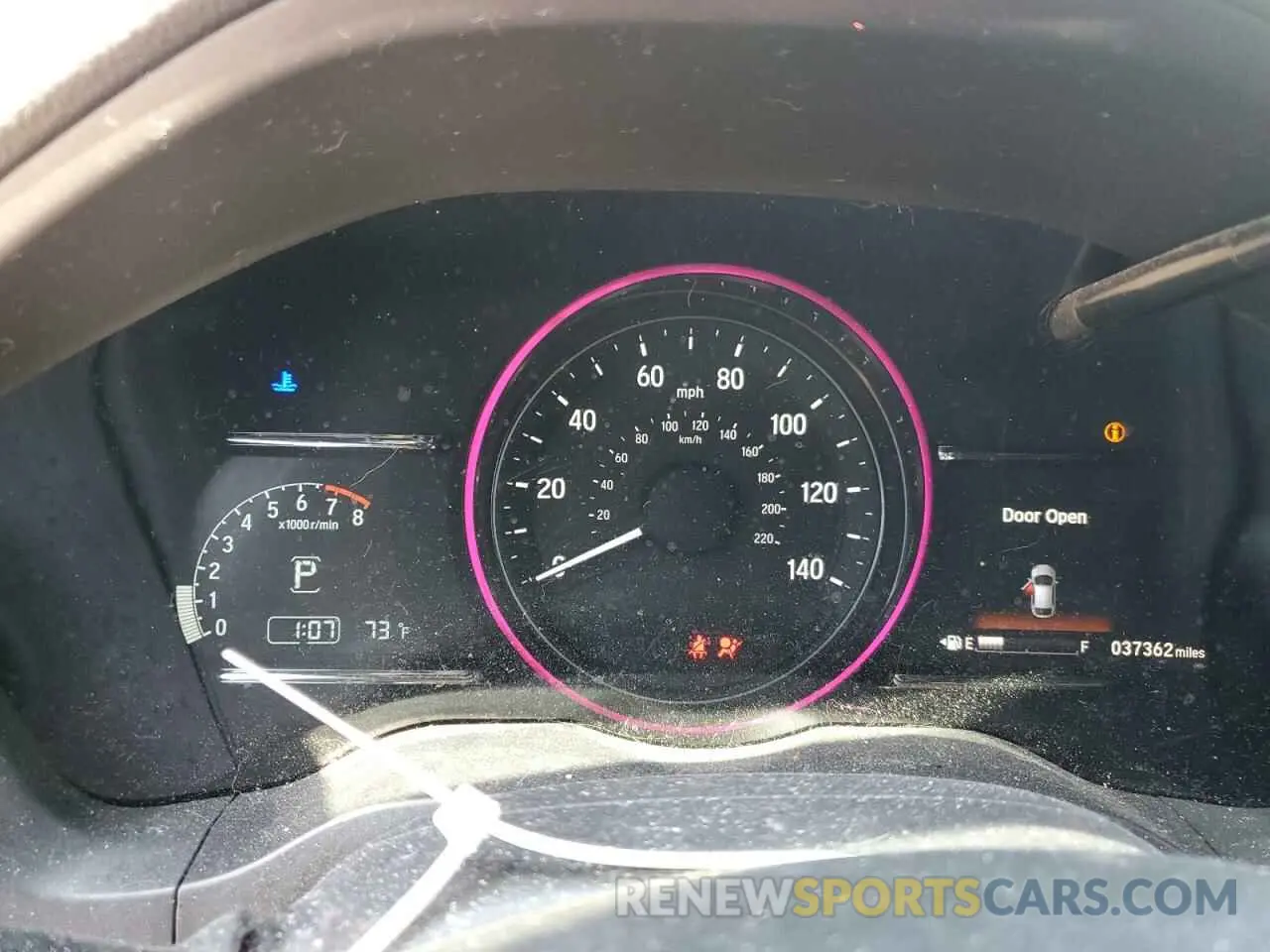 9 fotografías del automóvil dañado 3CZRU6H59NM743012 HONDA HR-V 2022