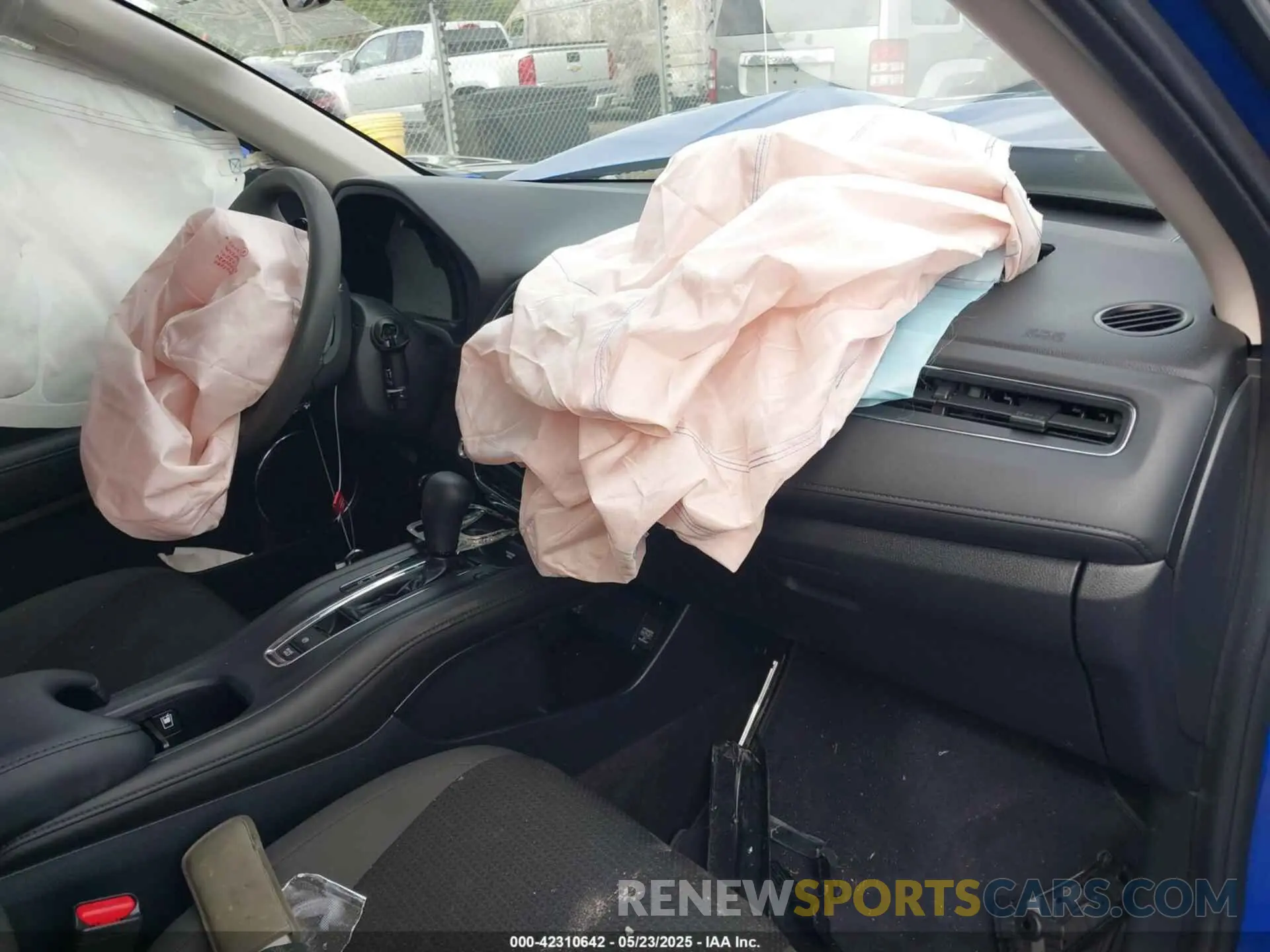 5 fotografías del automóvil dañado 3CZRU6H59NM750767 HONDA HR-V 2022