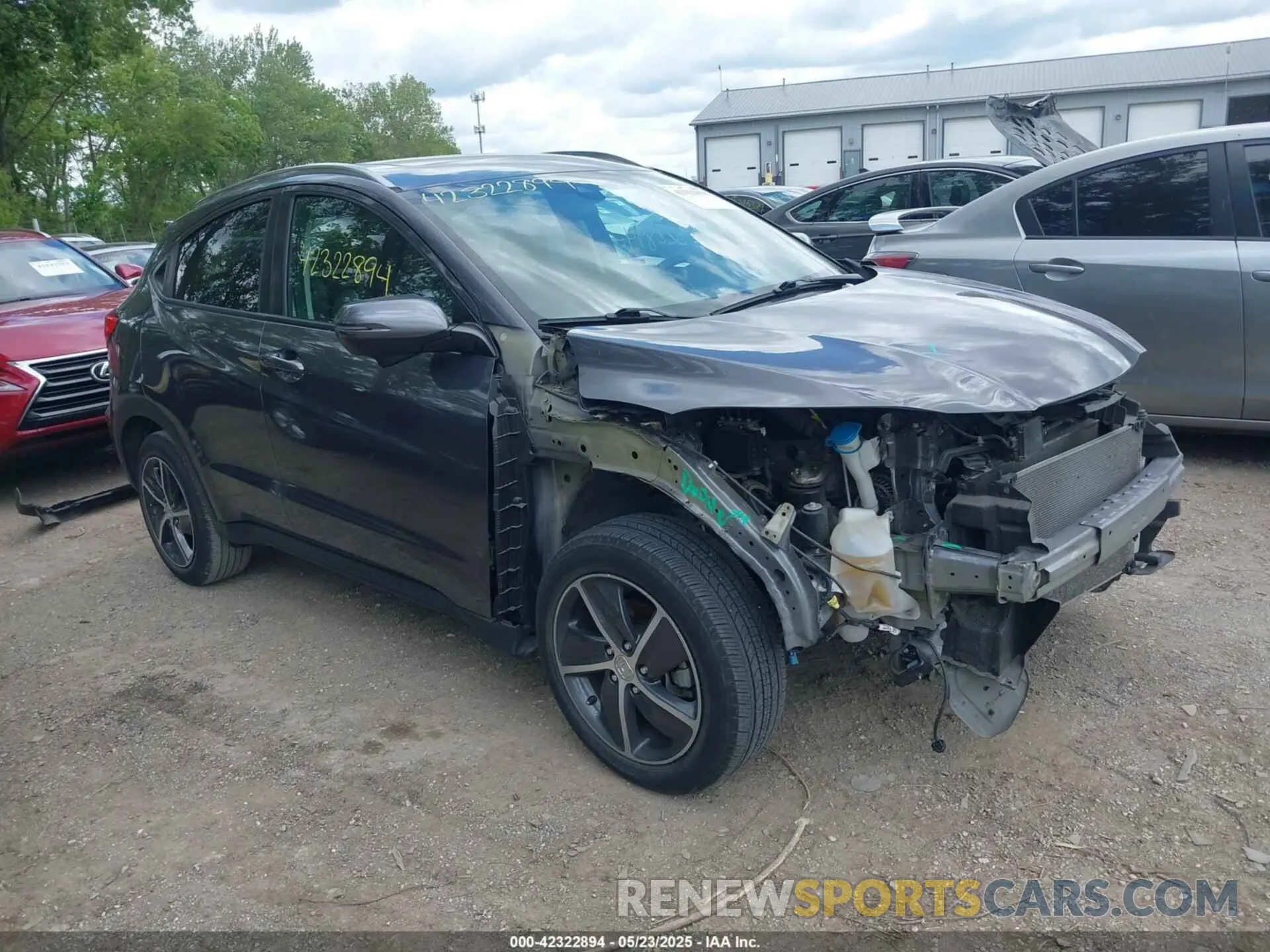 1 fotografías del automóvil dañado 3CZRU6H59NM764779 HONDA HR-V 2022