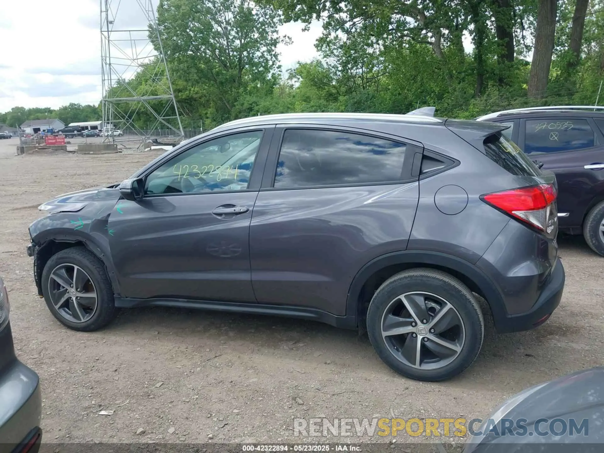 15 fotografías del automóvil dañado 3CZRU6H59NM764779 HONDA HR-V 2022