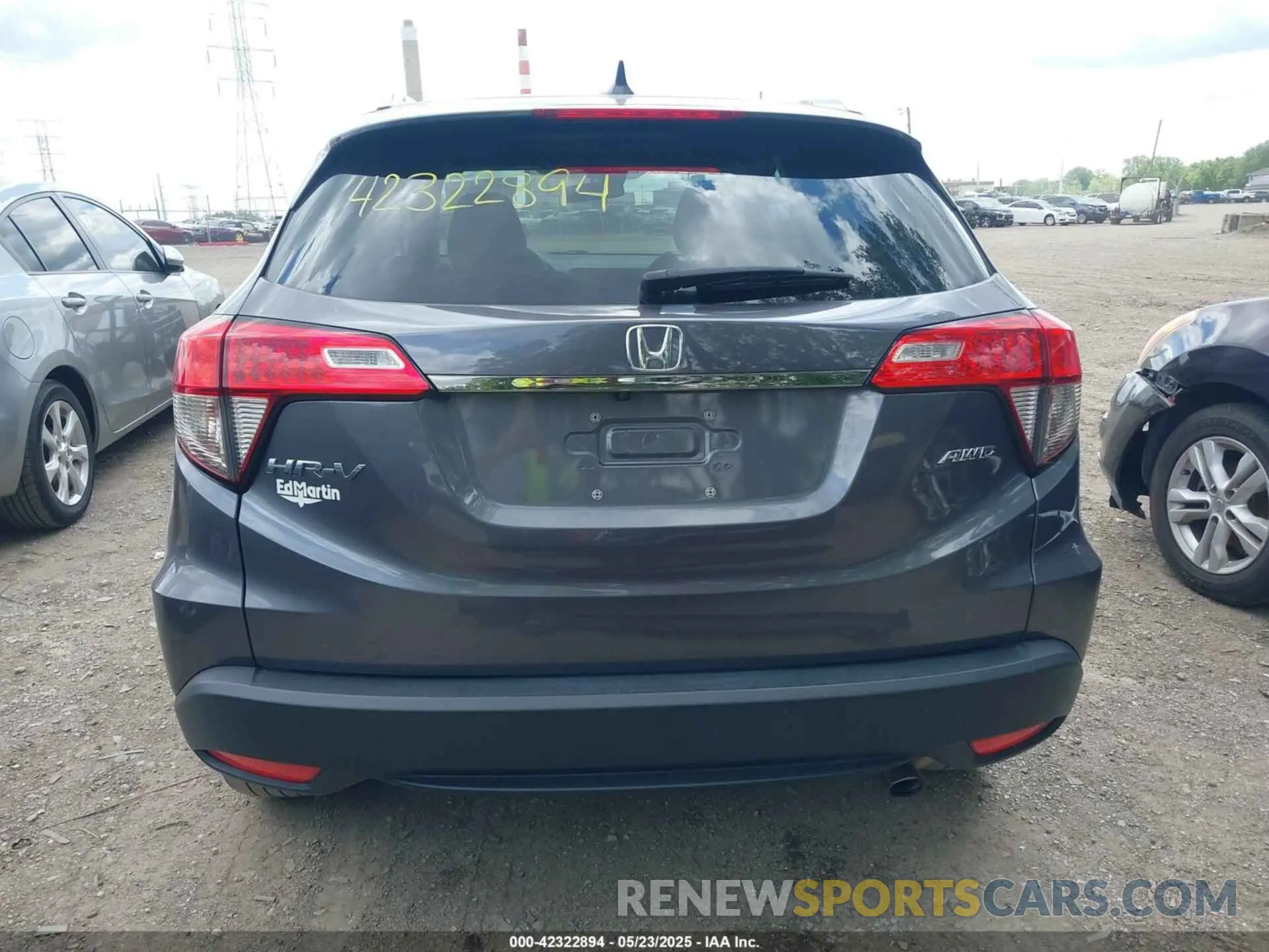17 fotografías del automóvil dañado 3CZRU6H59NM764779 HONDA HR-V 2022