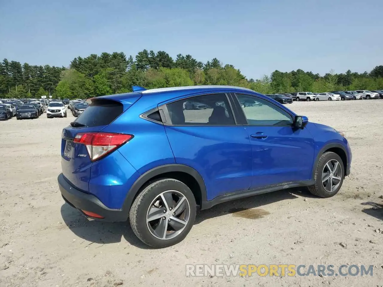 3 fotografías del automóvil dañado 3CZRU6H59NM773420 HONDA HR-V 2022