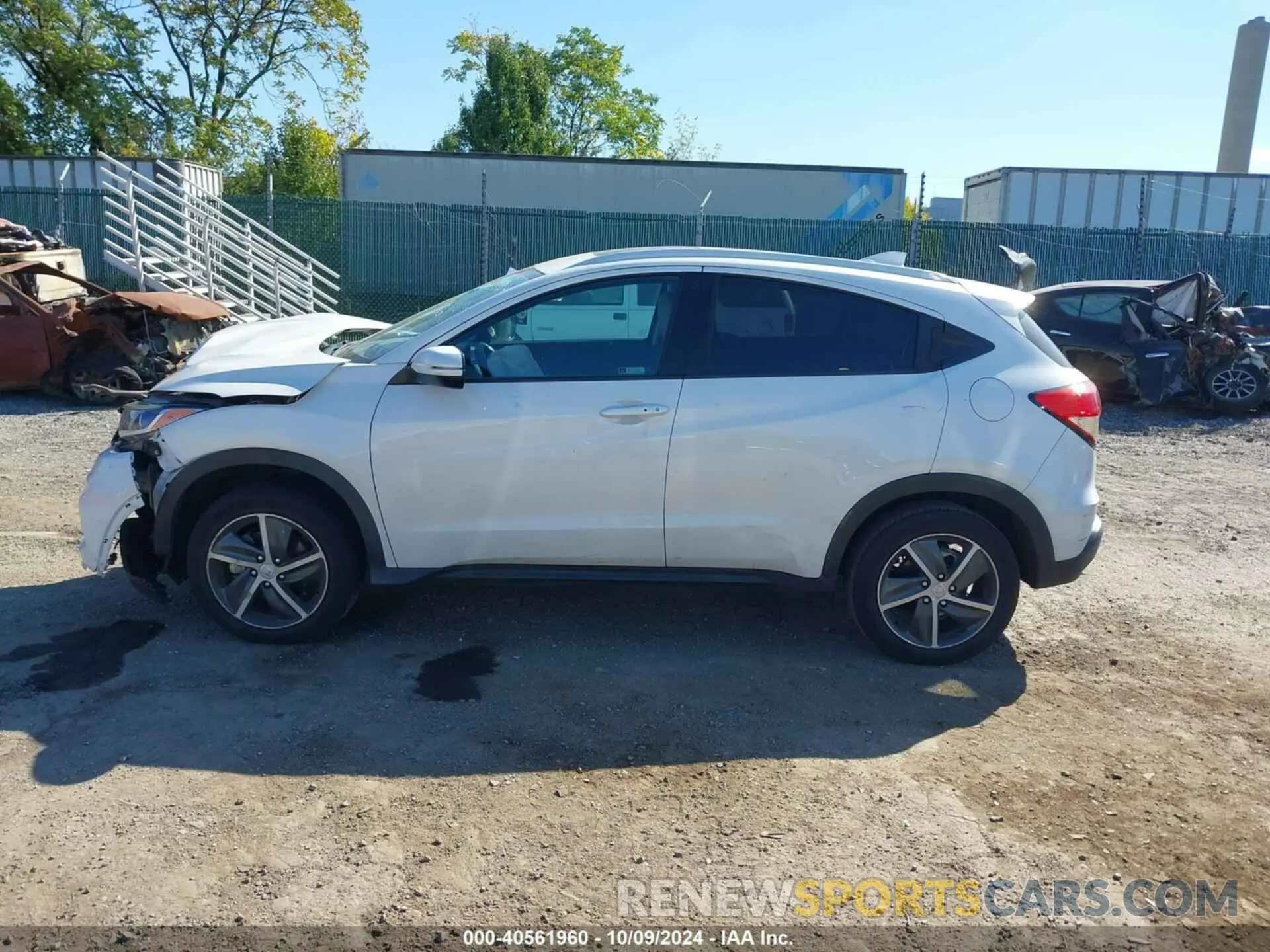 13 fotografías del automóvil dañado 3CZRU6H5XNM706180 HONDA HR-V 2022