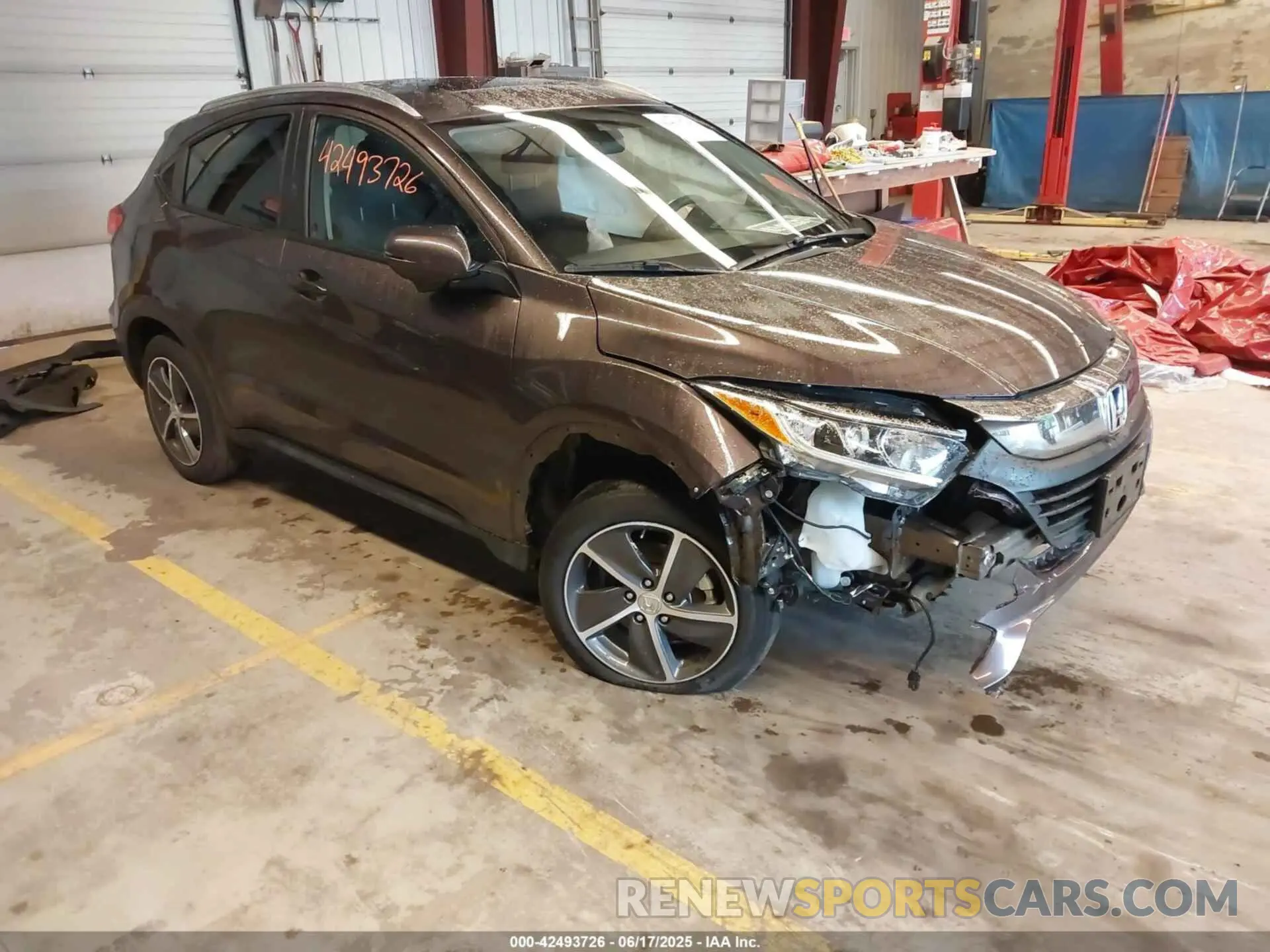 1 fotografías del automóvil dañado 3CZRU6H5XNM706826 HONDA HR-V 2022