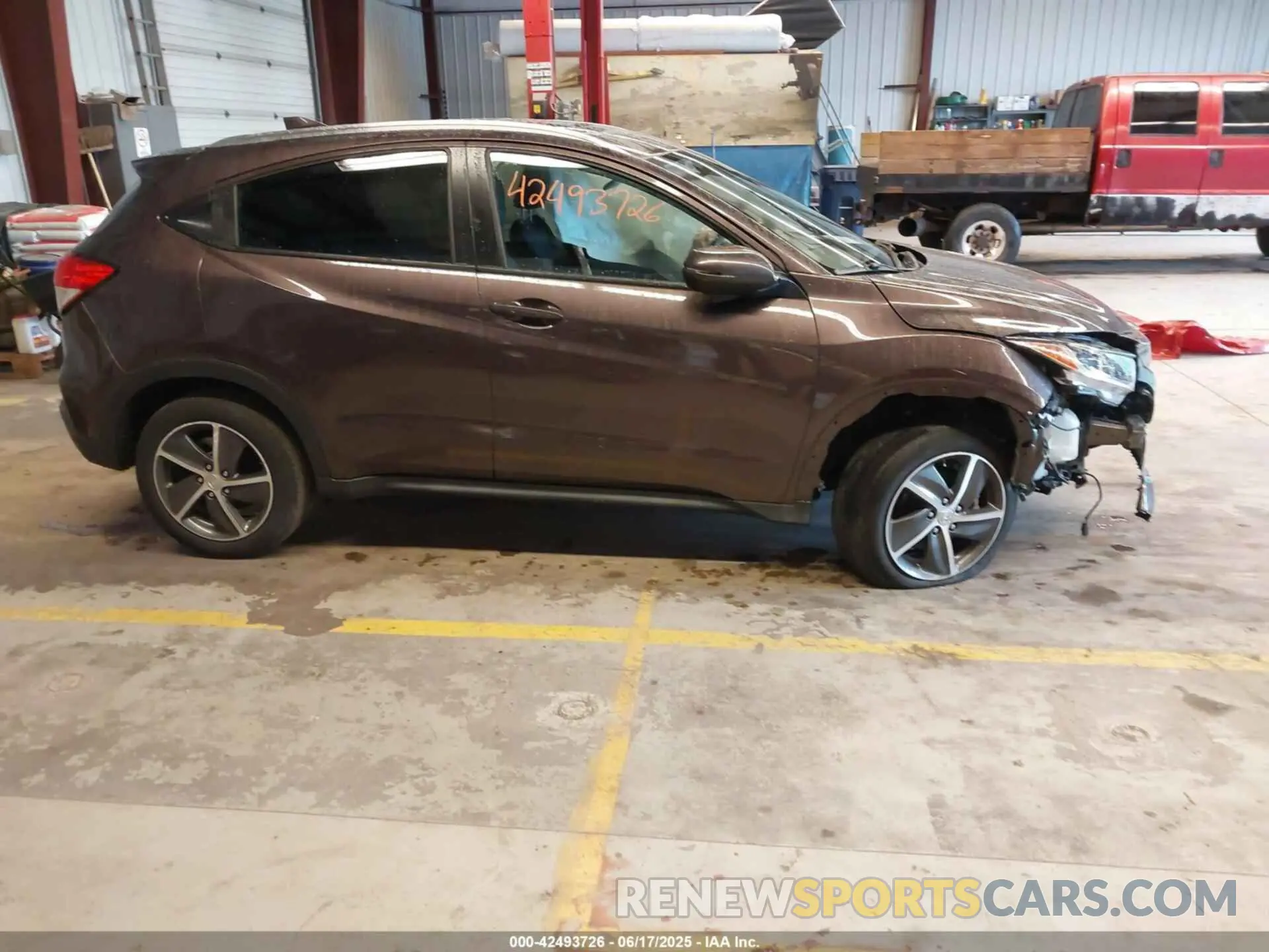 14 fotografías del automóvil dañado 3CZRU6H5XNM706826 HONDA HR-V 2022