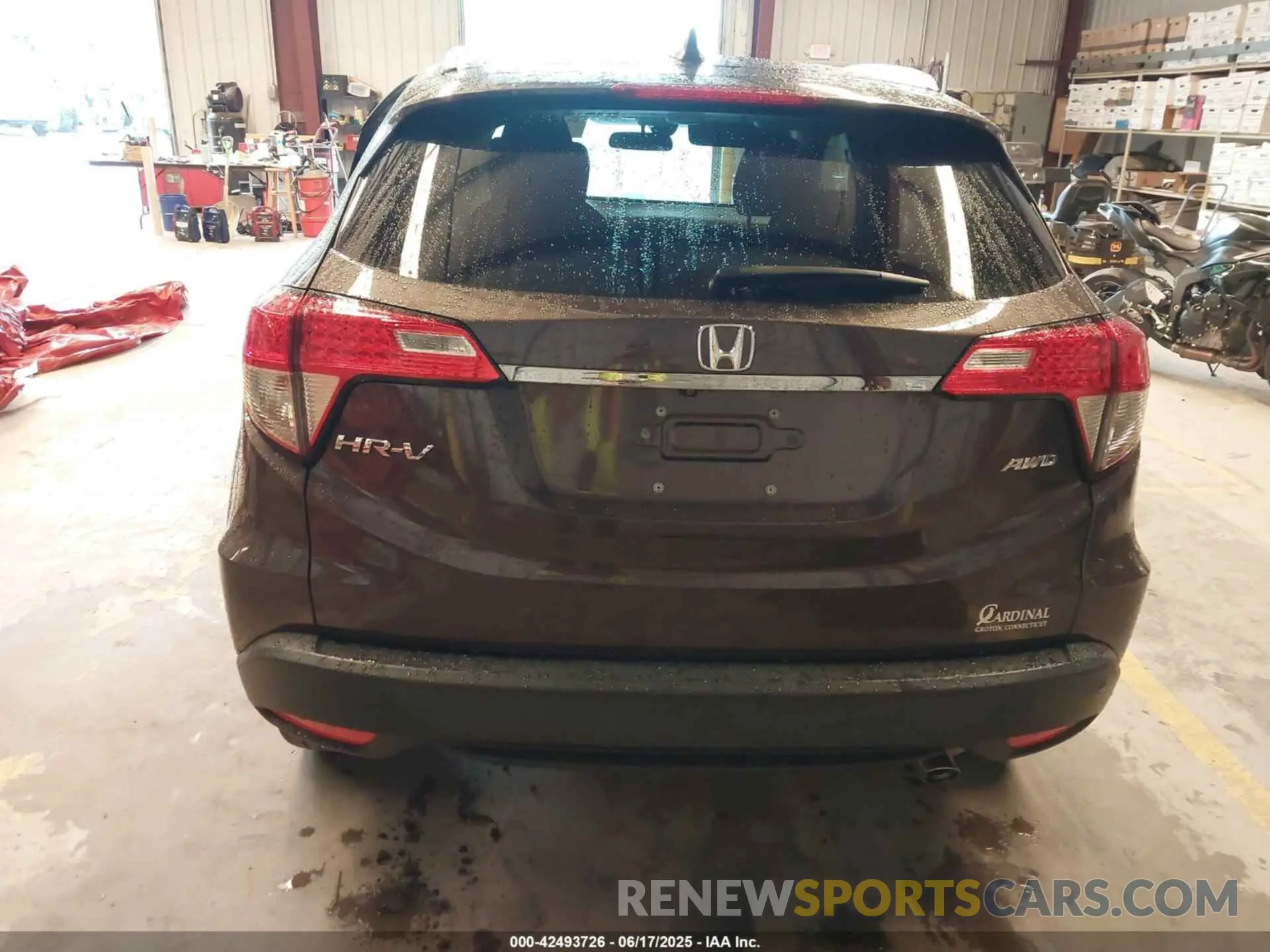 17 fotografías del automóvil dañado 3CZRU6H5XNM706826 HONDA HR-V 2022