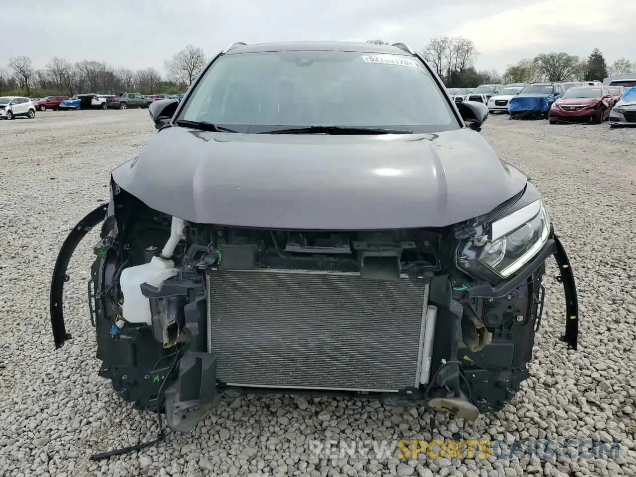 5 fotografías del automóvil dañado 3CZRU6H5XNM721391 HONDA HR-V 2022