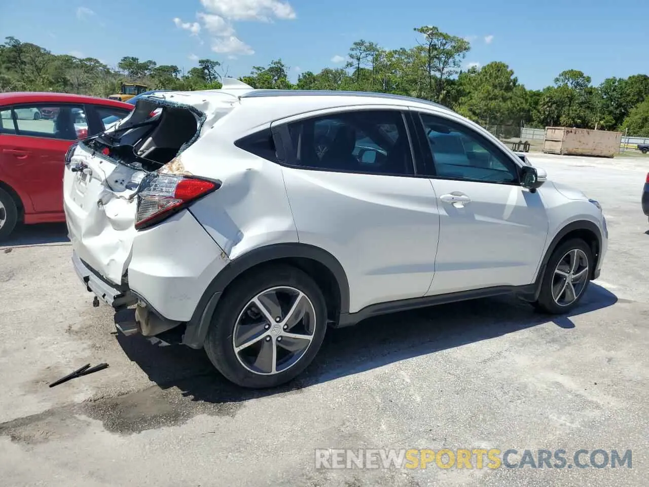 3 fotografías del automóvil dañado 3CZRU6H5XNM747084 HONDA HR-V 2022