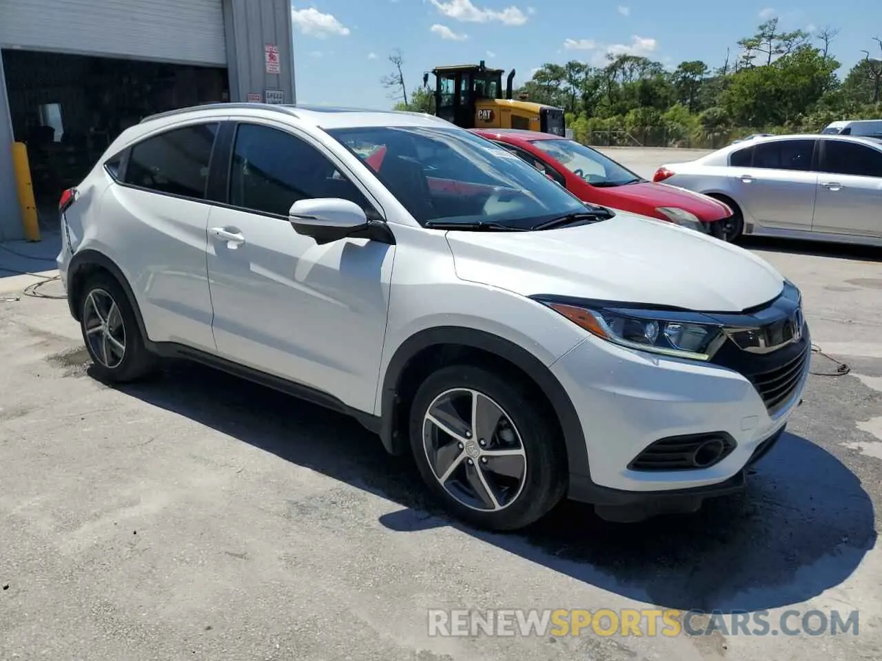 4 fotografías del automóvil dañado 3CZRU6H5XNM747084 HONDA HR-V 2022