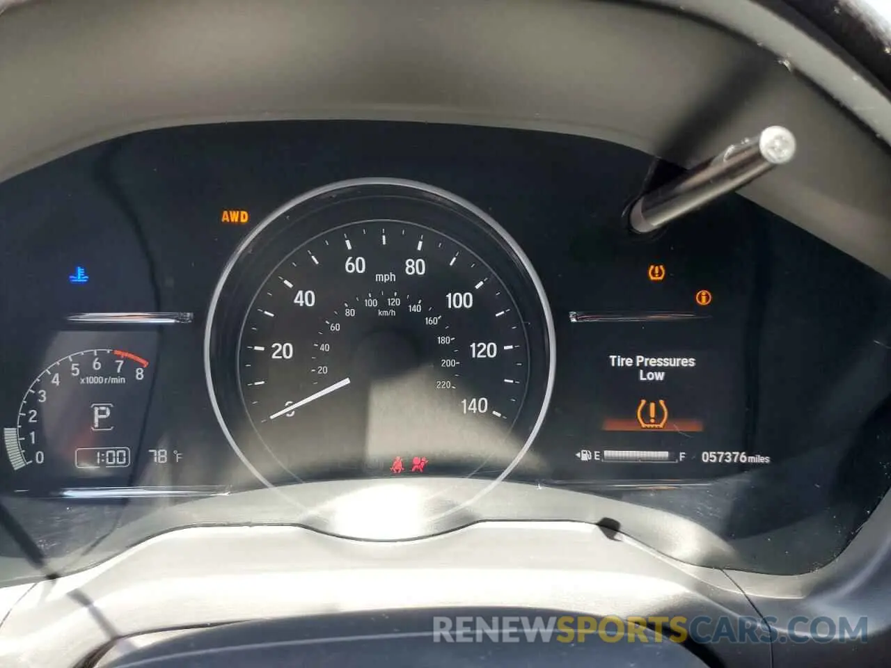 9 fotografías del automóvil dañado 3CZRU6H5XNM747084 HONDA HR-V 2022