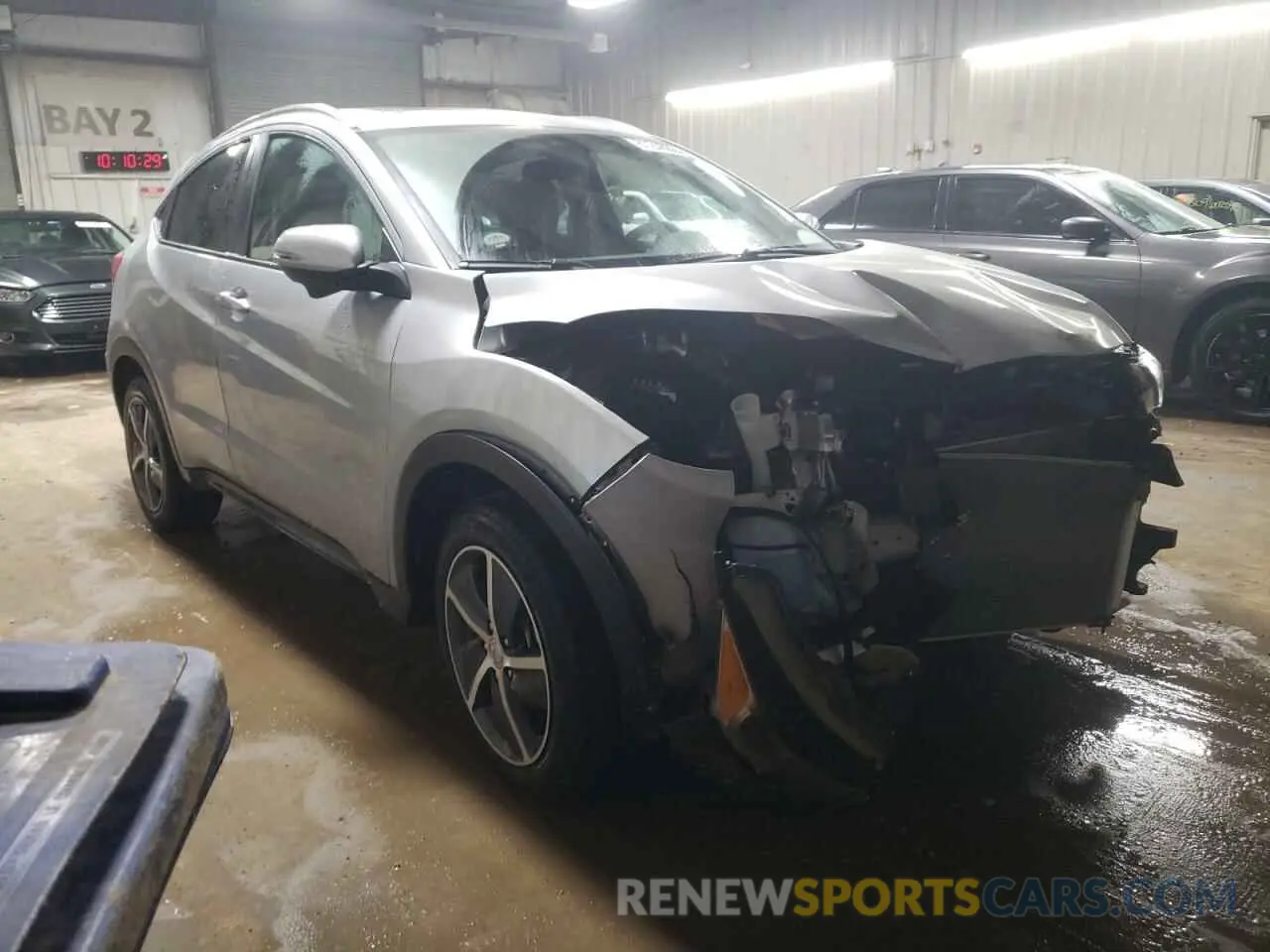 4 fotografías del automóvil dañado 3CZRU6H5XNM754732 HONDA HR-V 2022