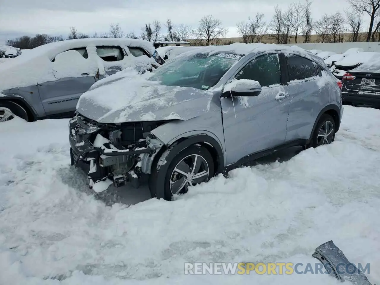 1 fotografías del automóvil dañado 3CZRU6H5XNM773362 HONDA HR-V 2022