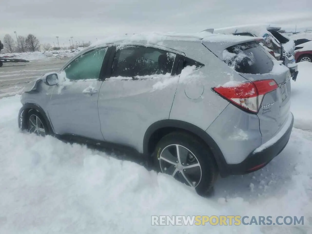 2 fotografías del automóvil dañado 3CZRU6H5XNM773362 HONDA HR-V 2022