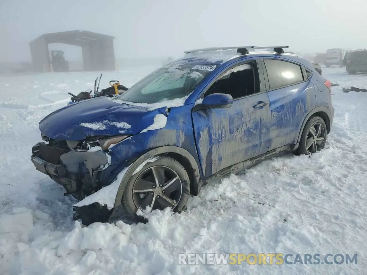 1 fotografías del automóvil dañado 3CZRU6H72NM747629 HONDA HR-V 2022