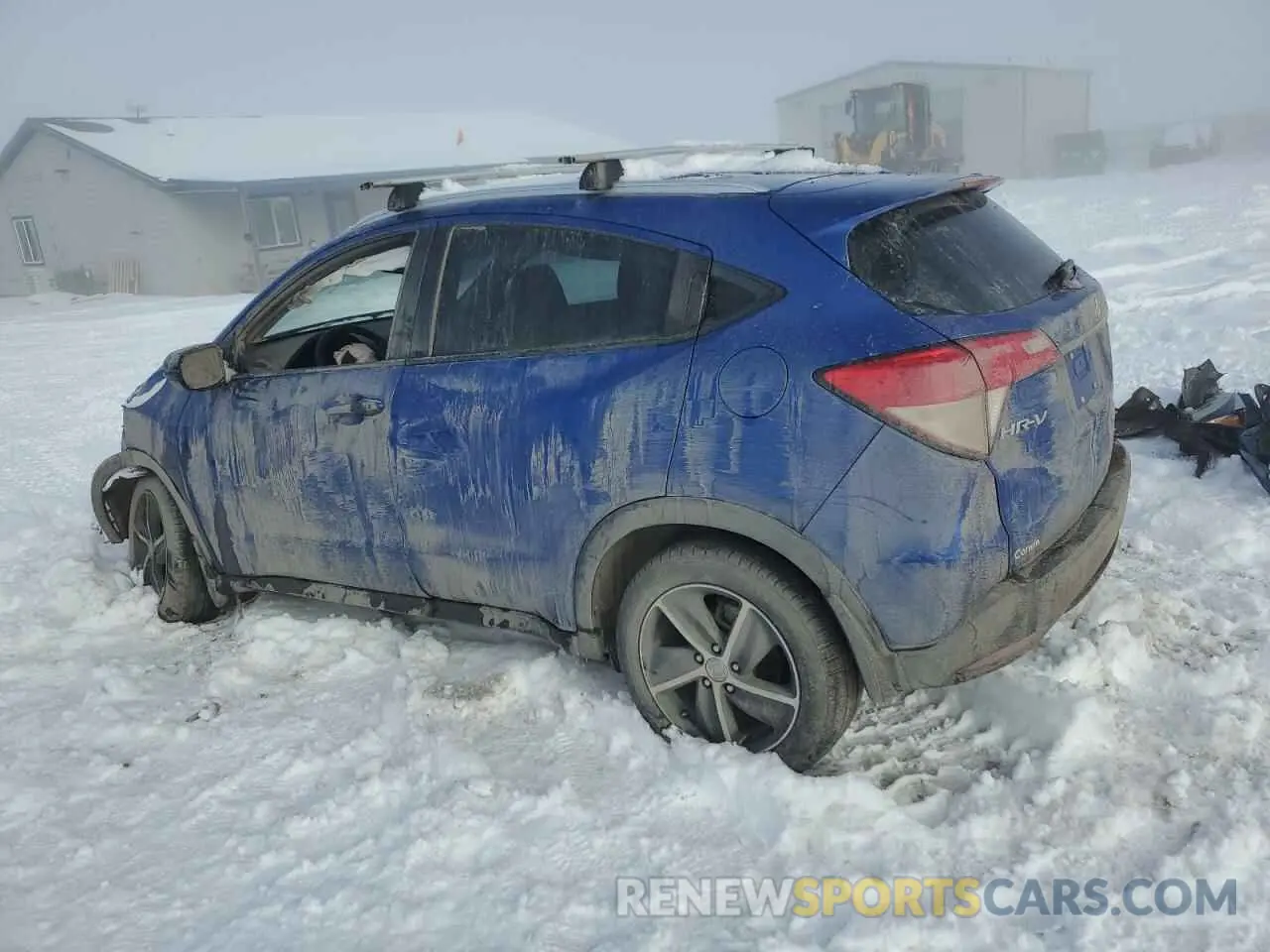 2 fotografías del automóvil dañado 3CZRU6H72NM747629 HONDA HR-V 2022