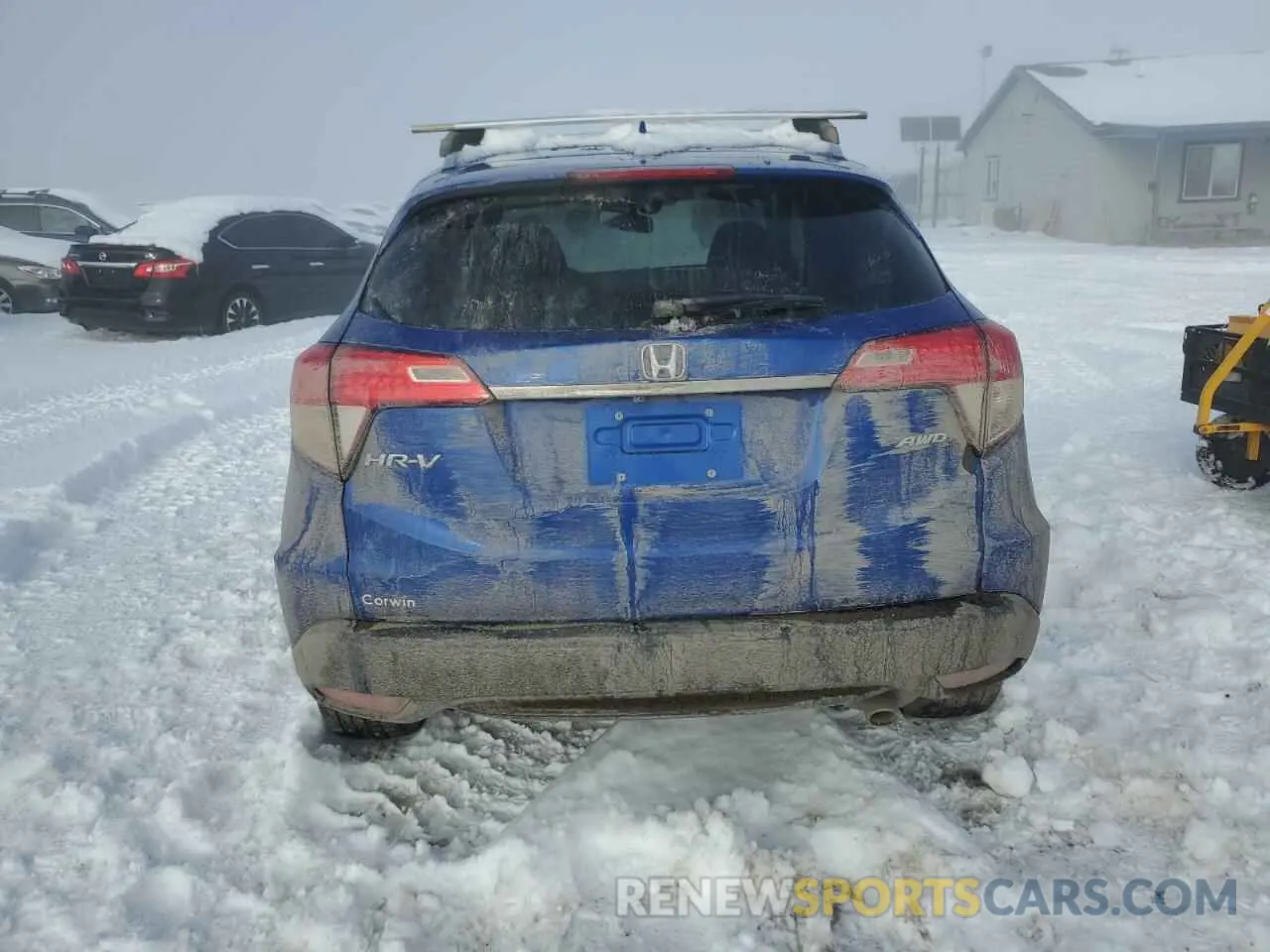 6 fotografías del automóvil dañado 3CZRU6H72NM747629 HONDA HR-V 2022