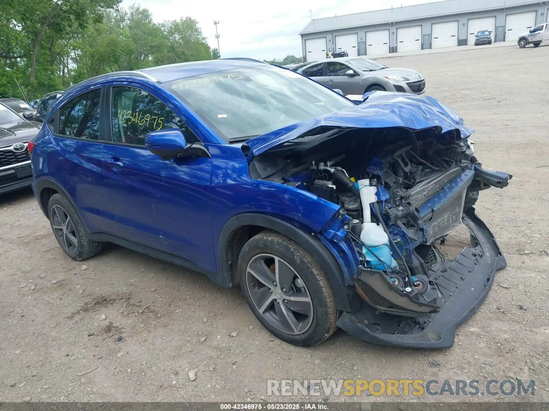 1 fotografías del automóvil dañado 3CZRU6H74NM702191 HONDA HR-V 2022