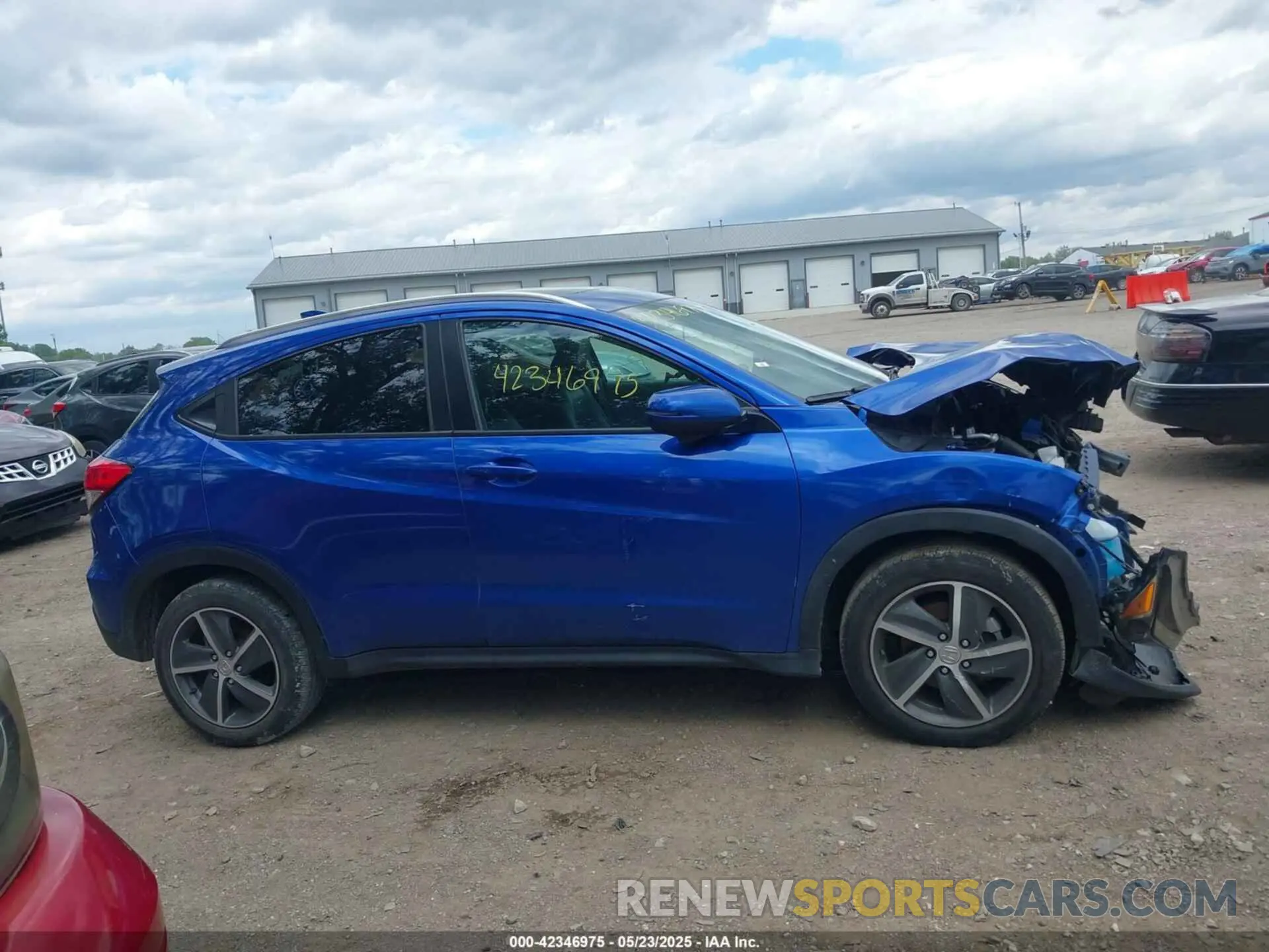 13 fotografías del automóvil dañado 3CZRU6H74NM702191 HONDA HR-V 2022