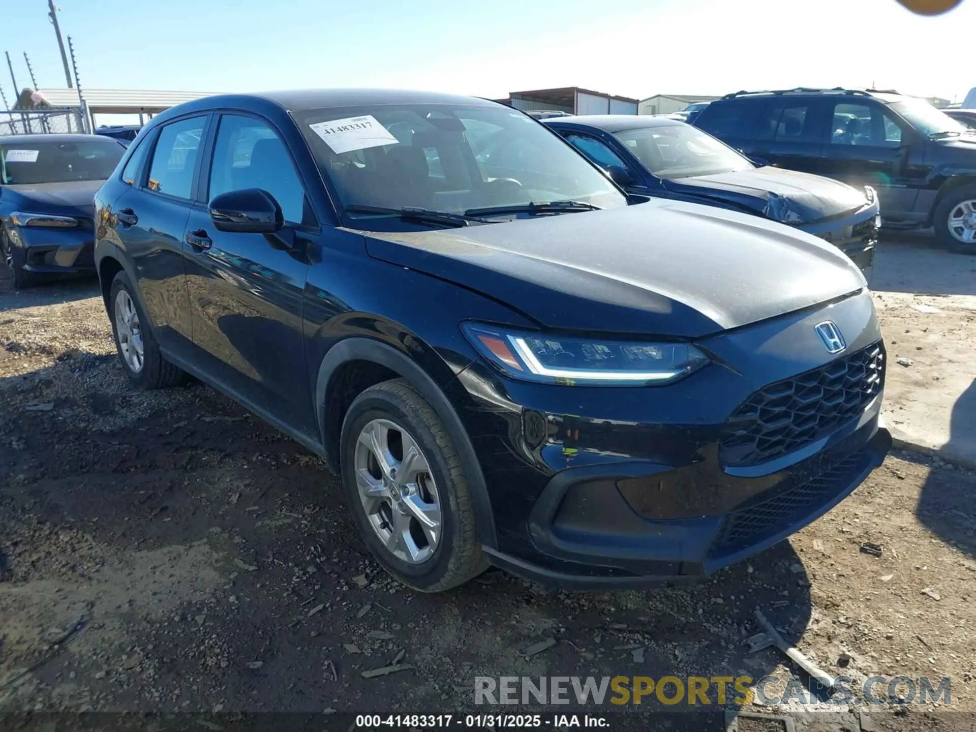 1 fotografías del automóvil dañado 3CZRZ1H31PM703061 HONDA HR-V 2023
