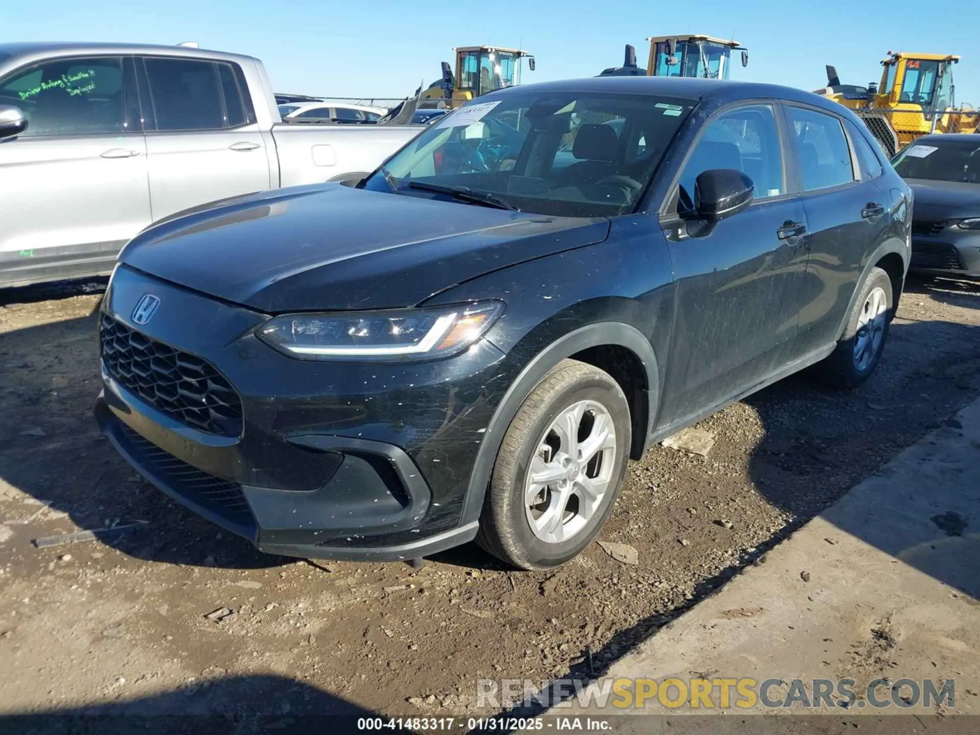 2 fotografías del automóvil dañado 3CZRZ1H31PM703061 HONDA HR-V 2023