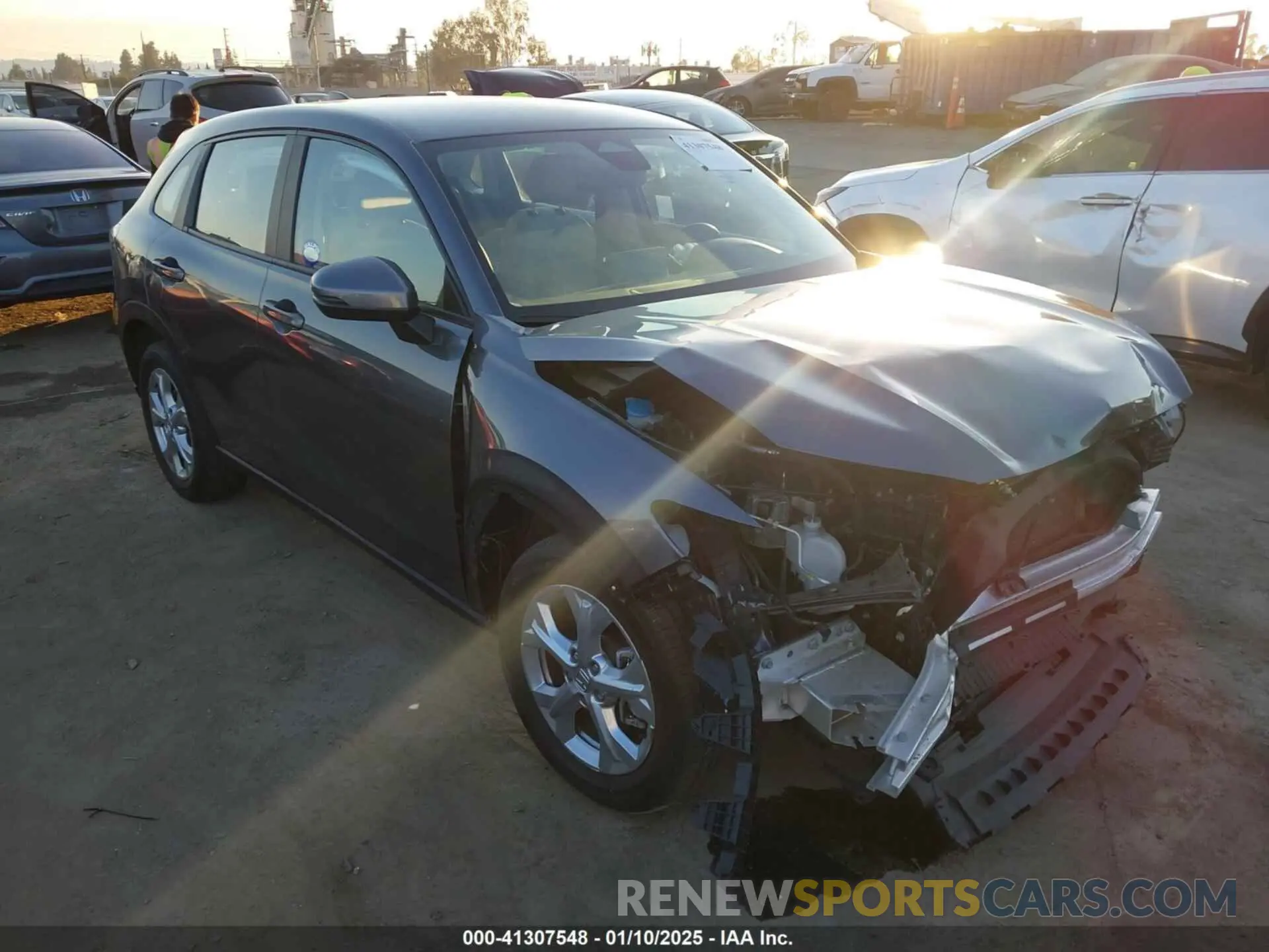 1 fotografías del automóvil dañado 3CZRZ1H31PM724878 HONDA HR-V 2023