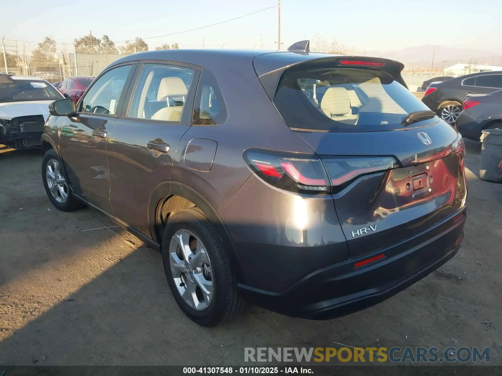 3 fotografías del automóvil dañado 3CZRZ1H31PM724878 HONDA HR-V 2023