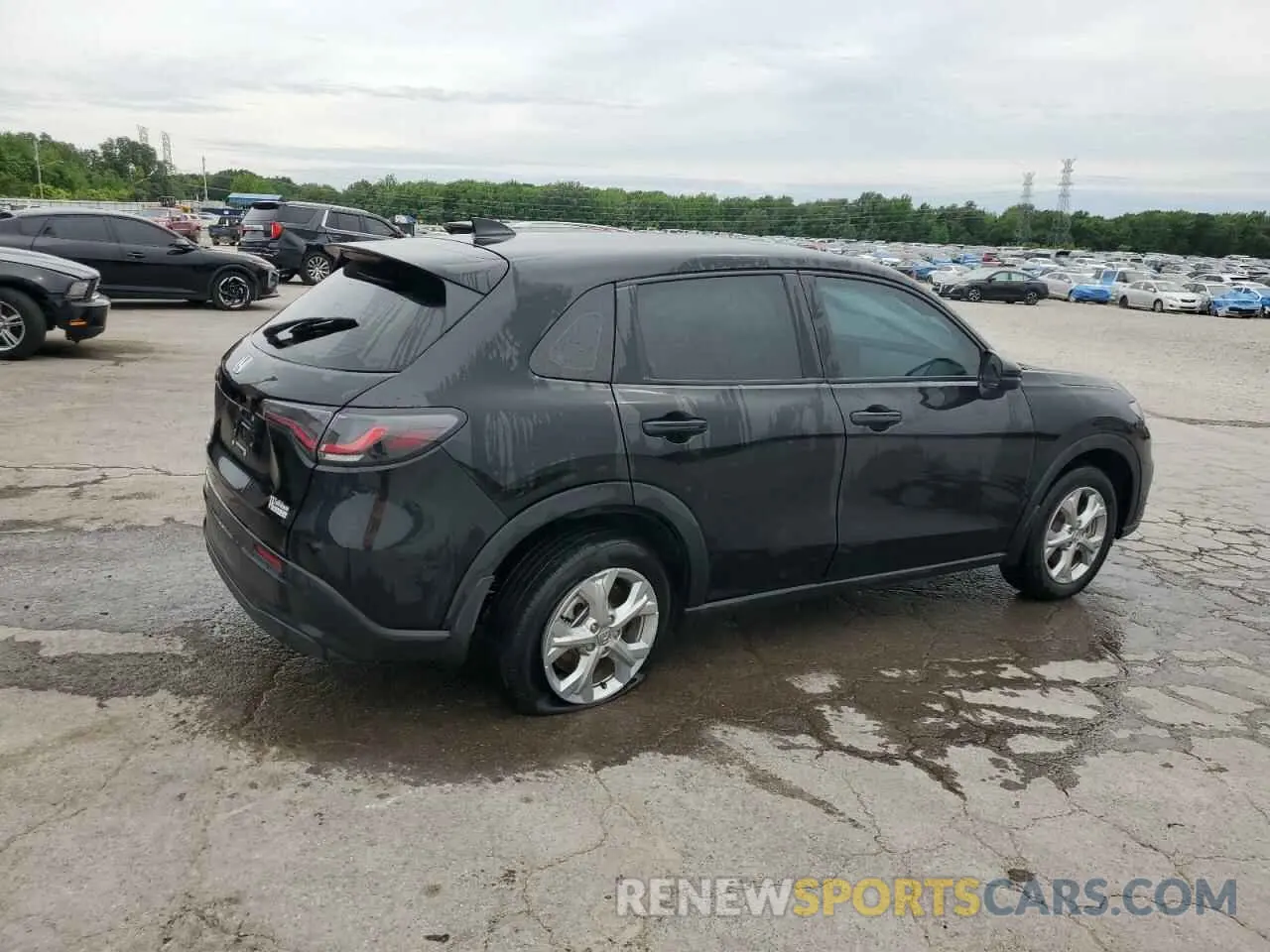 3 fotografías del automóvil dañado 3CZRZ1H31PM744421 HONDA HR-V 2023