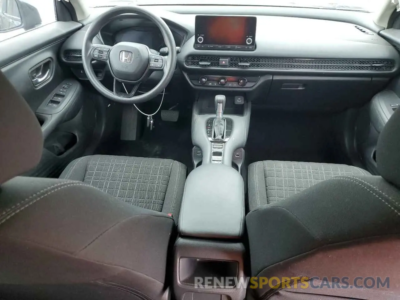 8 fotografías del automóvil dañado 3CZRZ1H31PM744421 HONDA HR-V 2023