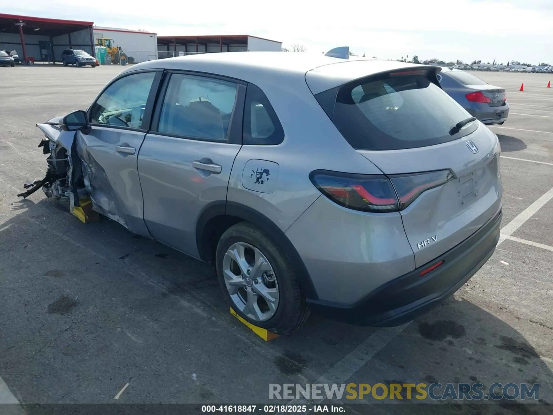 3 fotografías del automóvil dañado 3CZRZ1H32PM723108 HONDA HR-V 2023