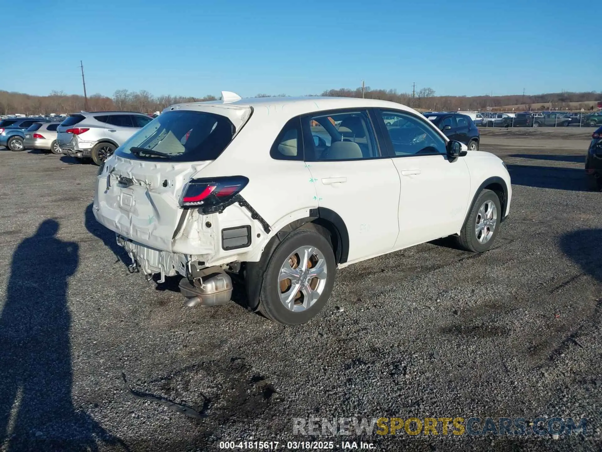4 fotografías del automóvil dañado 3CZRZ1H32PM724551 HONDA HR-V 2023