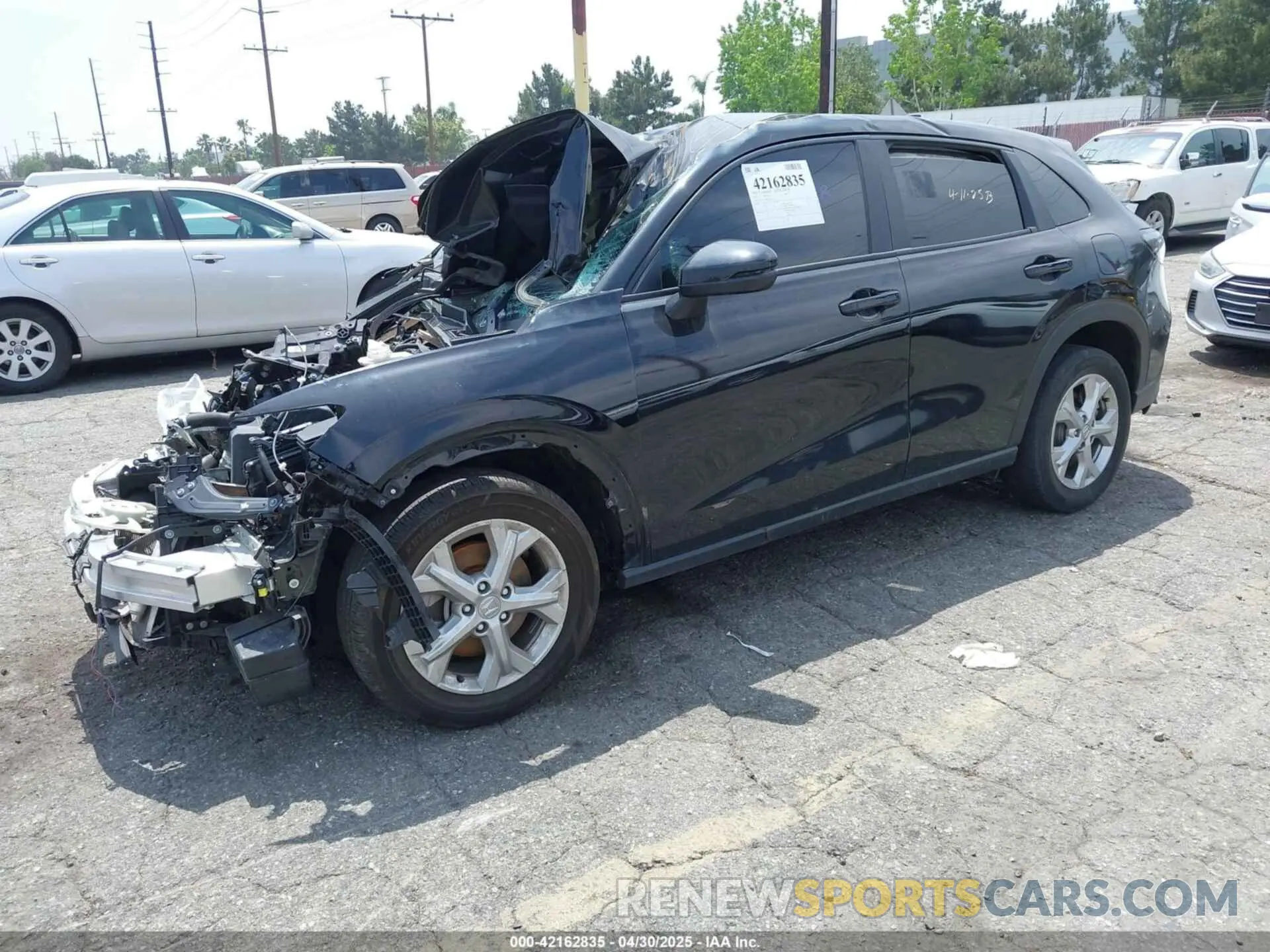 2 fotografías del automóvil dañado 3CZRZ1H32PM742306 HONDA HR-V 2023