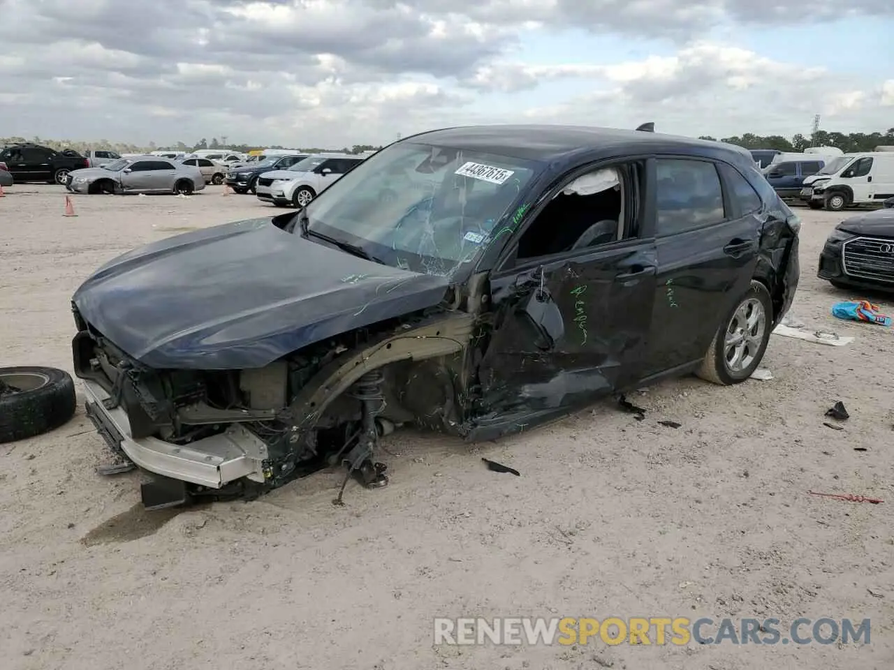 1 fotografías del automóvil dañado 3CZRZ1H33PM728737 HONDA HR-V 2023