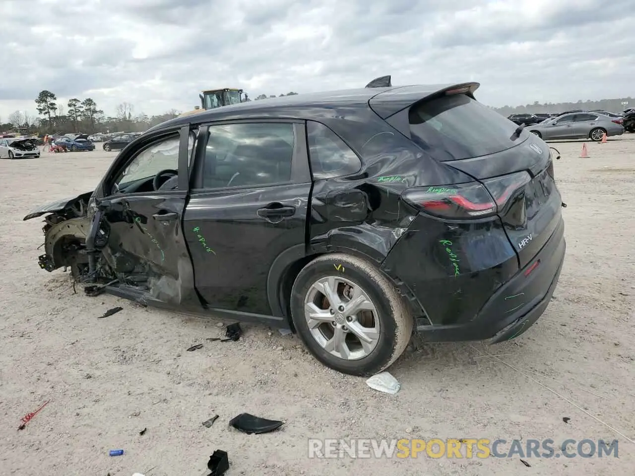 2 fotografías del automóvil dañado 3CZRZ1H33PM728737 HONDA HR-V 2023