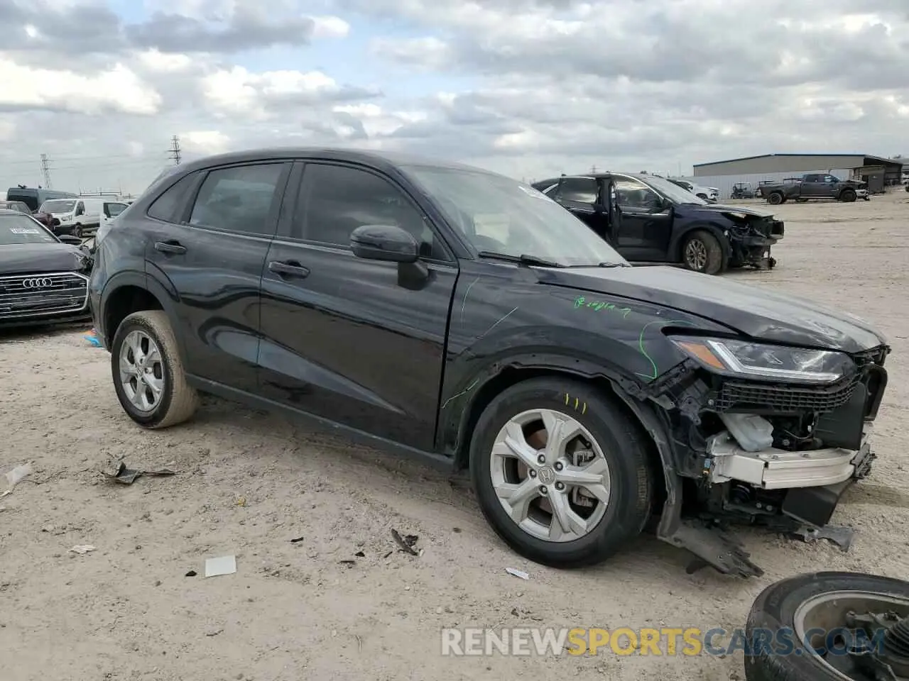 4 fotografías del automóvil dañado 3CZRZ1H33PM728737 HONDA HR-V 2023