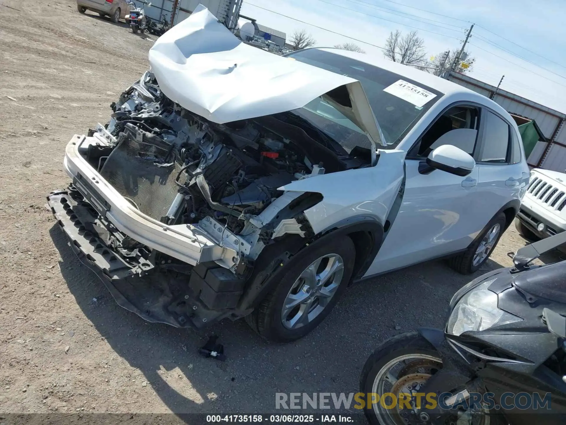 2 fotografías del automóvil dañado 3CZRZ1H34PM709551 HONDA HR-V 2023