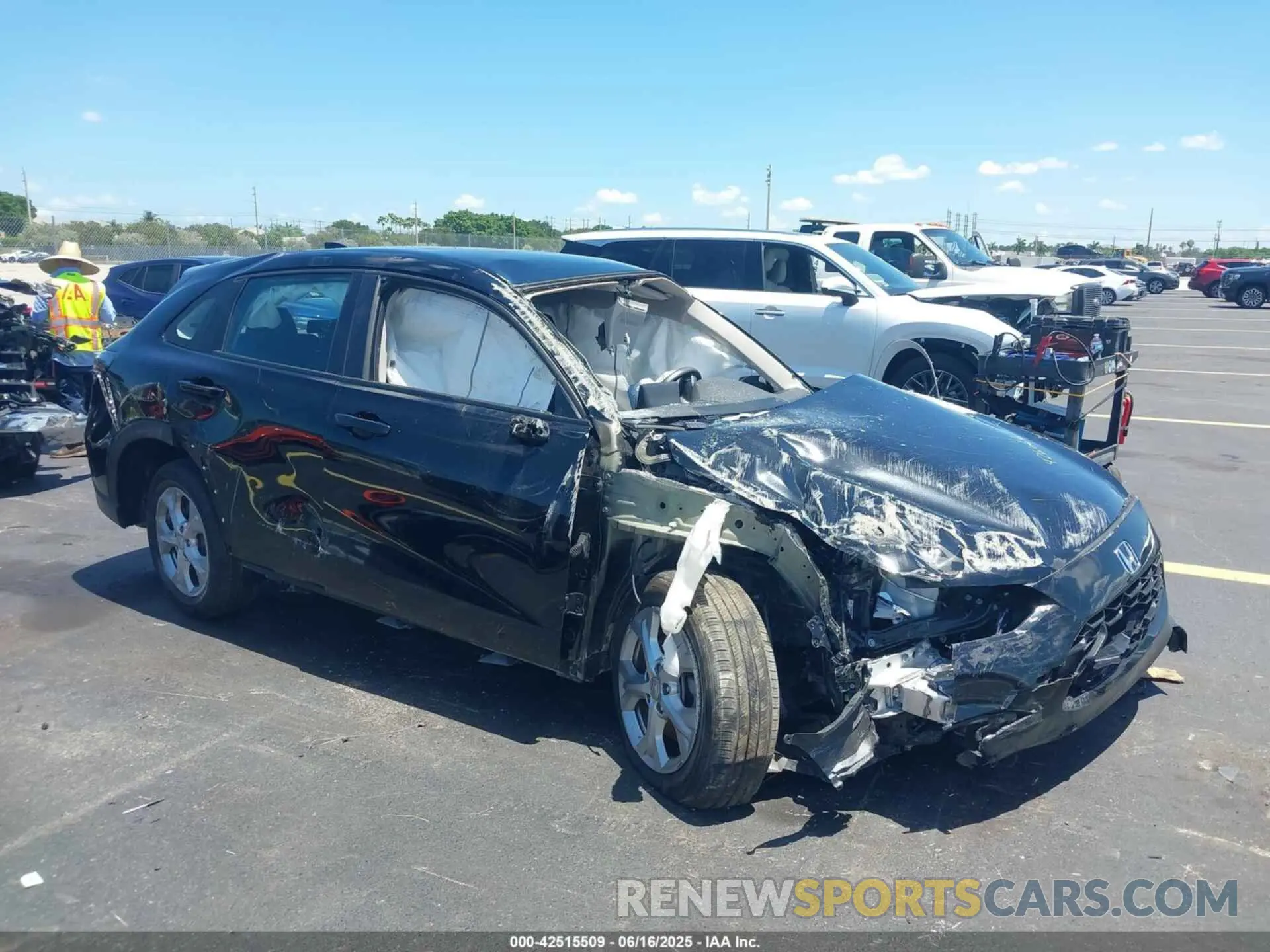 1 fotografías del automóvil dañado 3CZRZ1H34PM744431 HONDA HR-V 2023