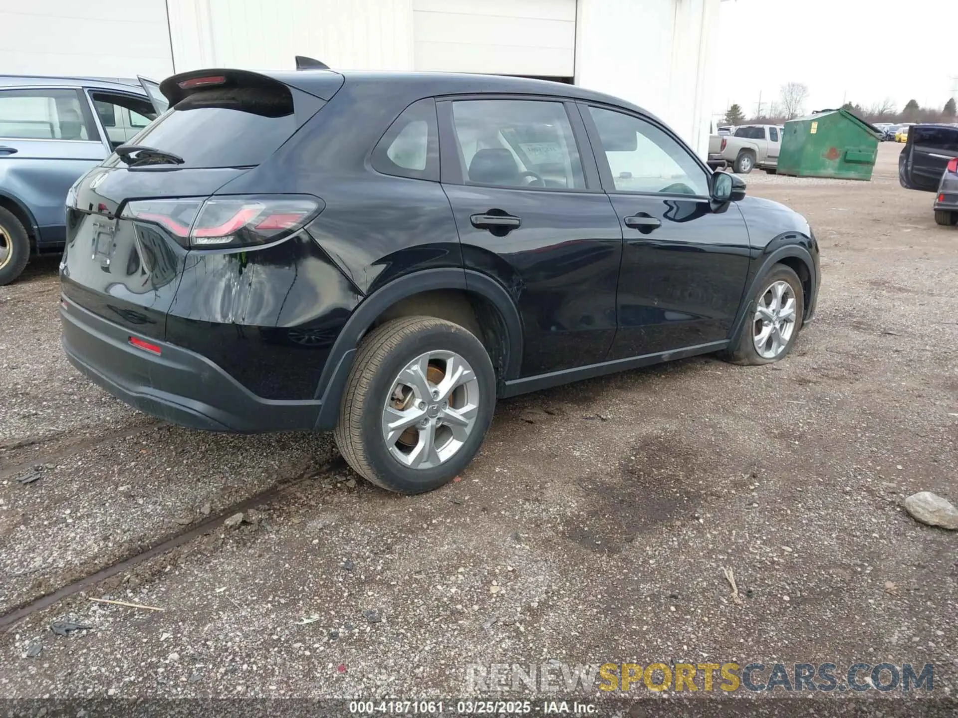 4 fotografías del automóvil dañado 3CZRZ1H36PM709812 HONDA HR-V 2023