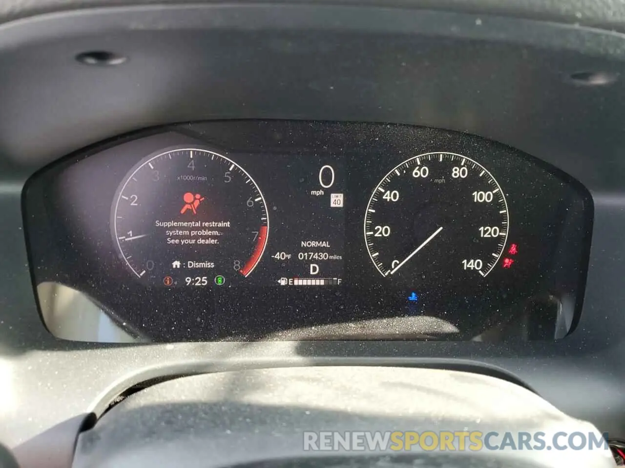 9 fotografías del automóvil dañado 3CZRZ1H37PM725453 HONDA HR-V 2023