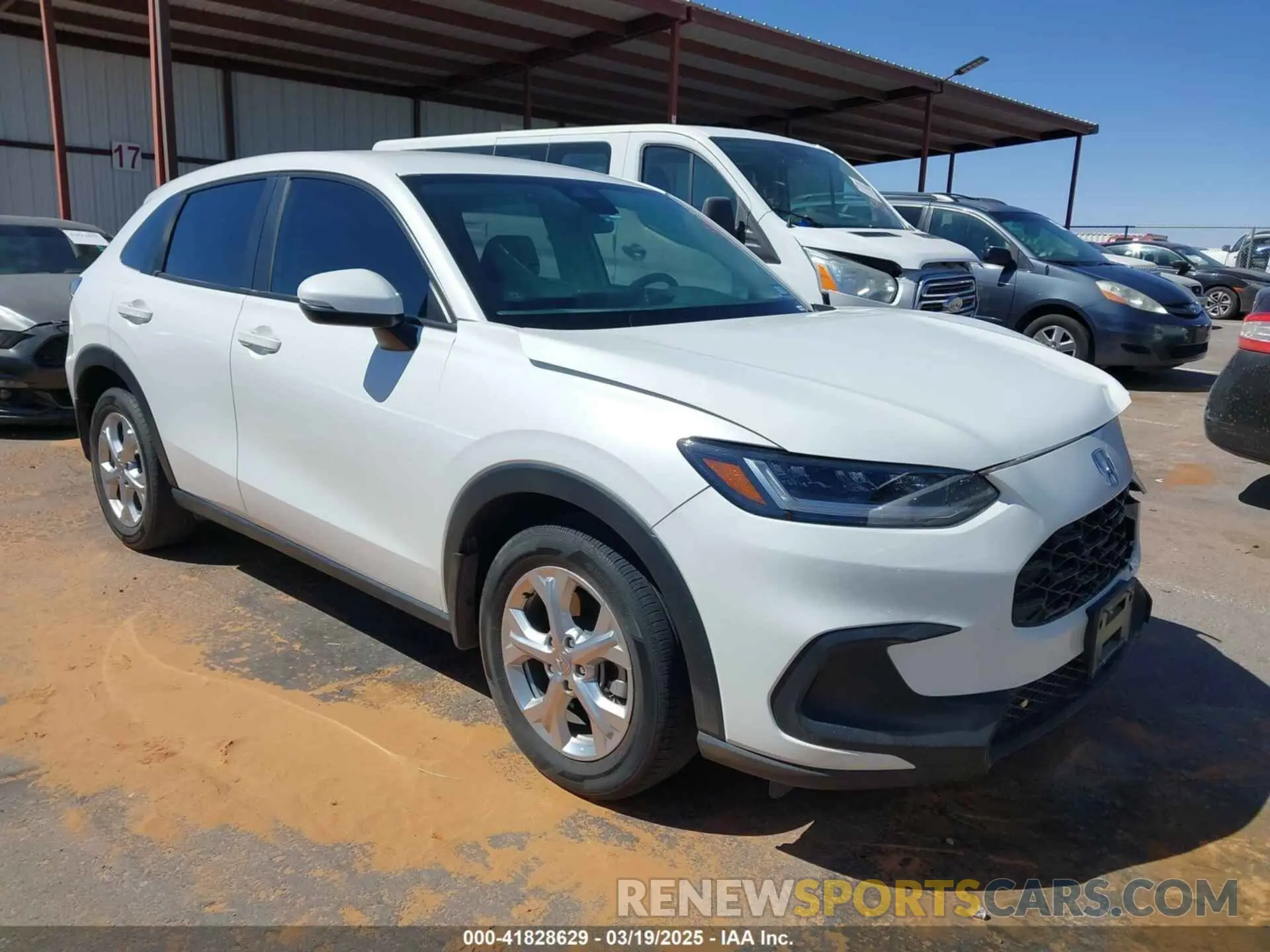 1 fotografías del automóvil dañado 3CZRZ1H39PM704930 HONDA HR-V 2023