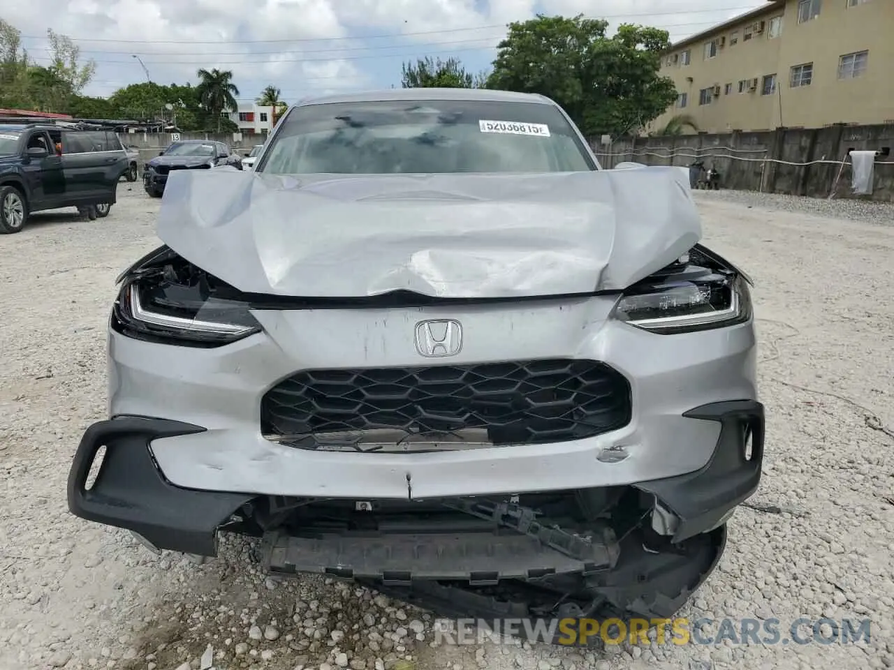 5 fotografías del automóvil dañado 3CZRZ1H39PM727396 HONDA HR-V 2023